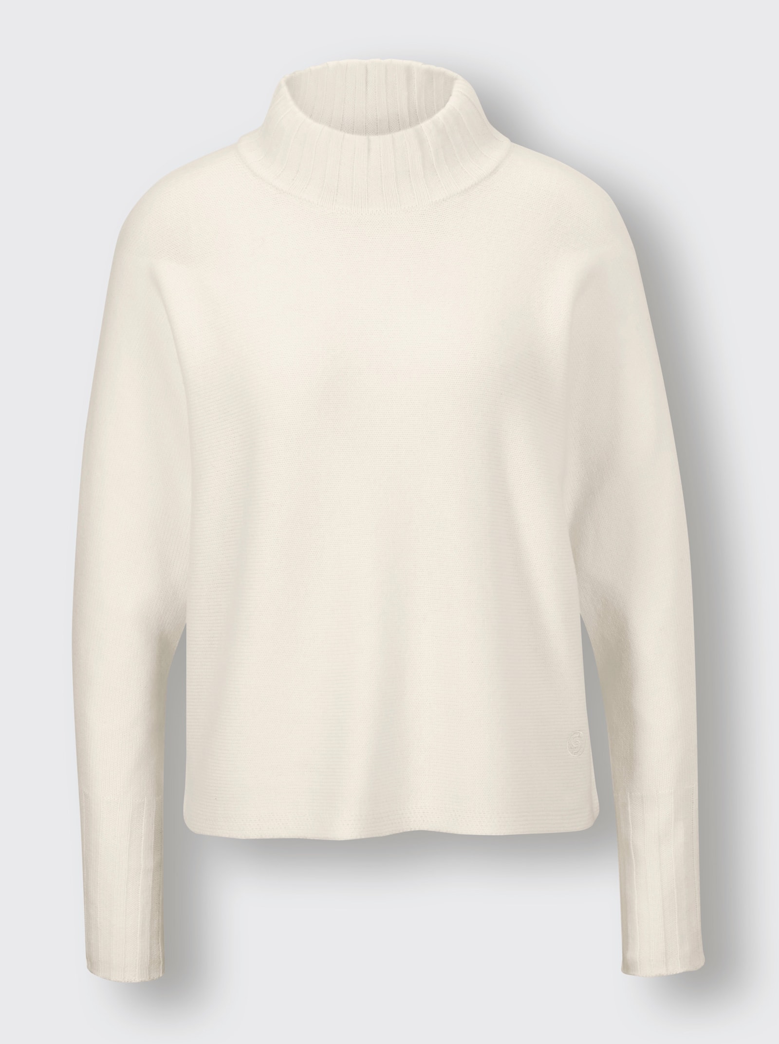 CREATION L PREMIUM Wollen trui met kasjmier - ecru