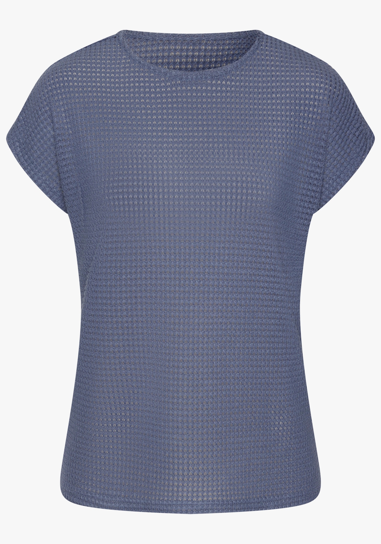 Vivance Kurzarmshirt - indigo
