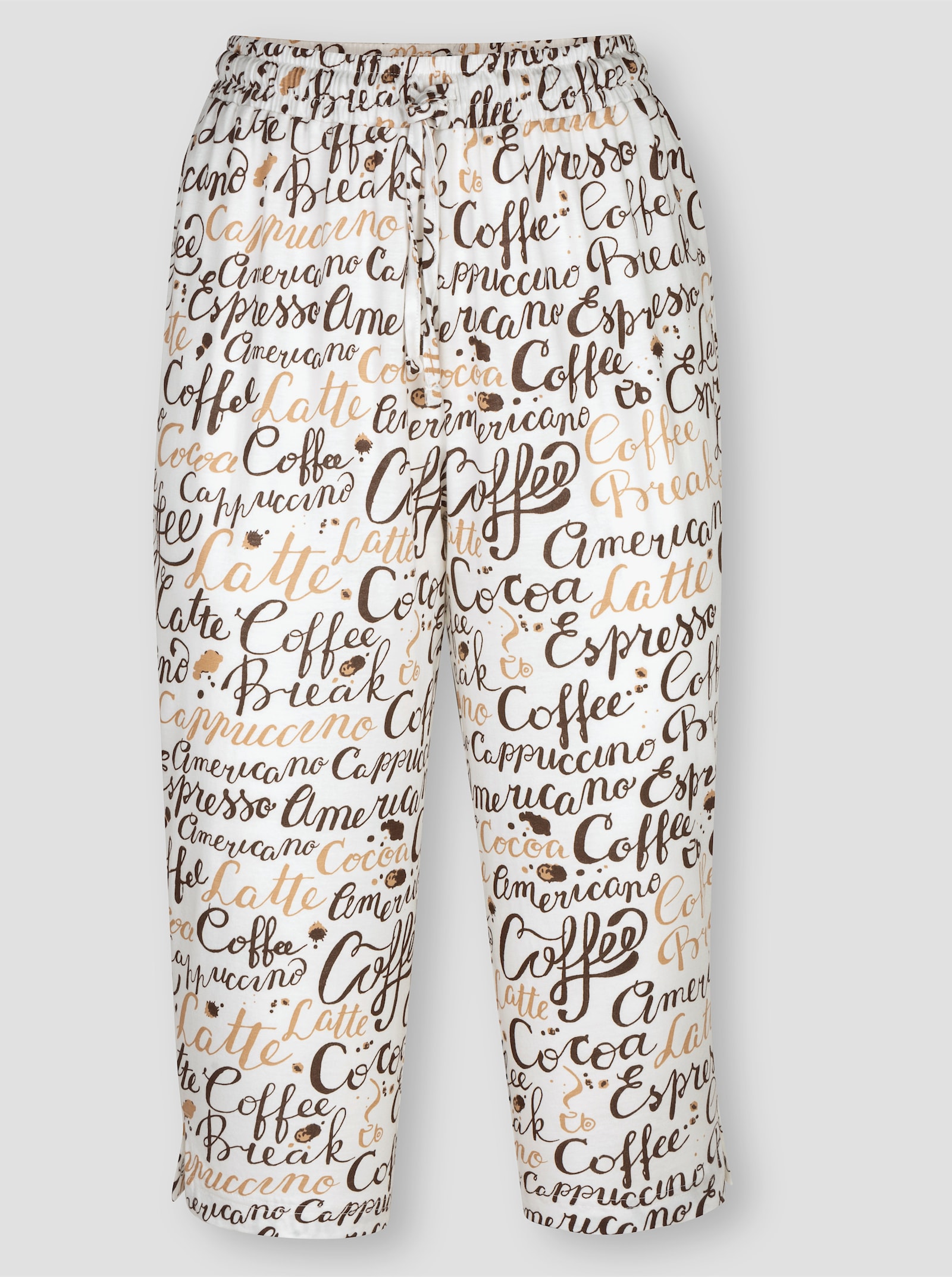 wäschepur Corsaire - écru-chocolat imprimé