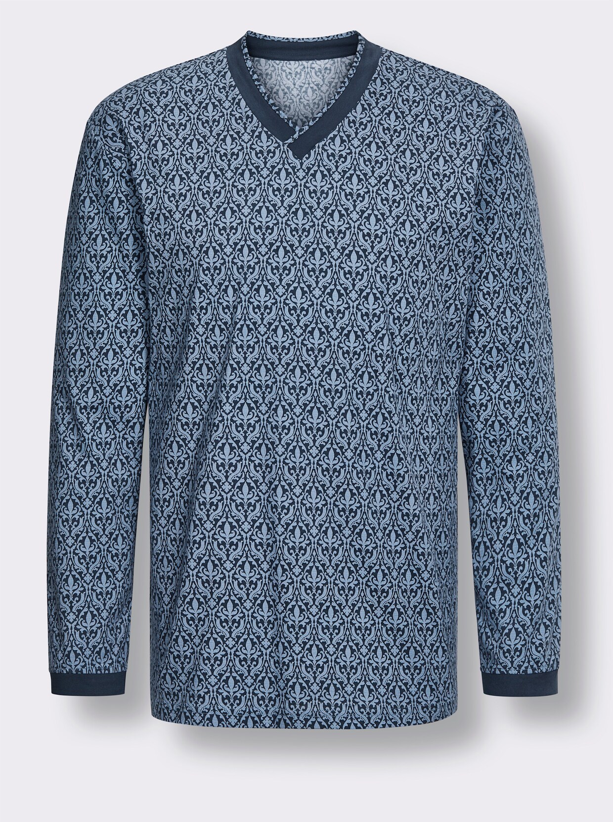 KINGsCLUB Pyjama - donkerblauw geprint
