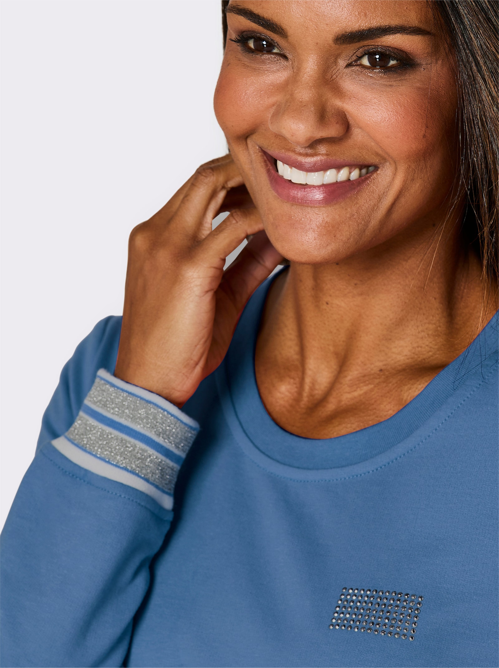 feel good Shirt - mittelblau