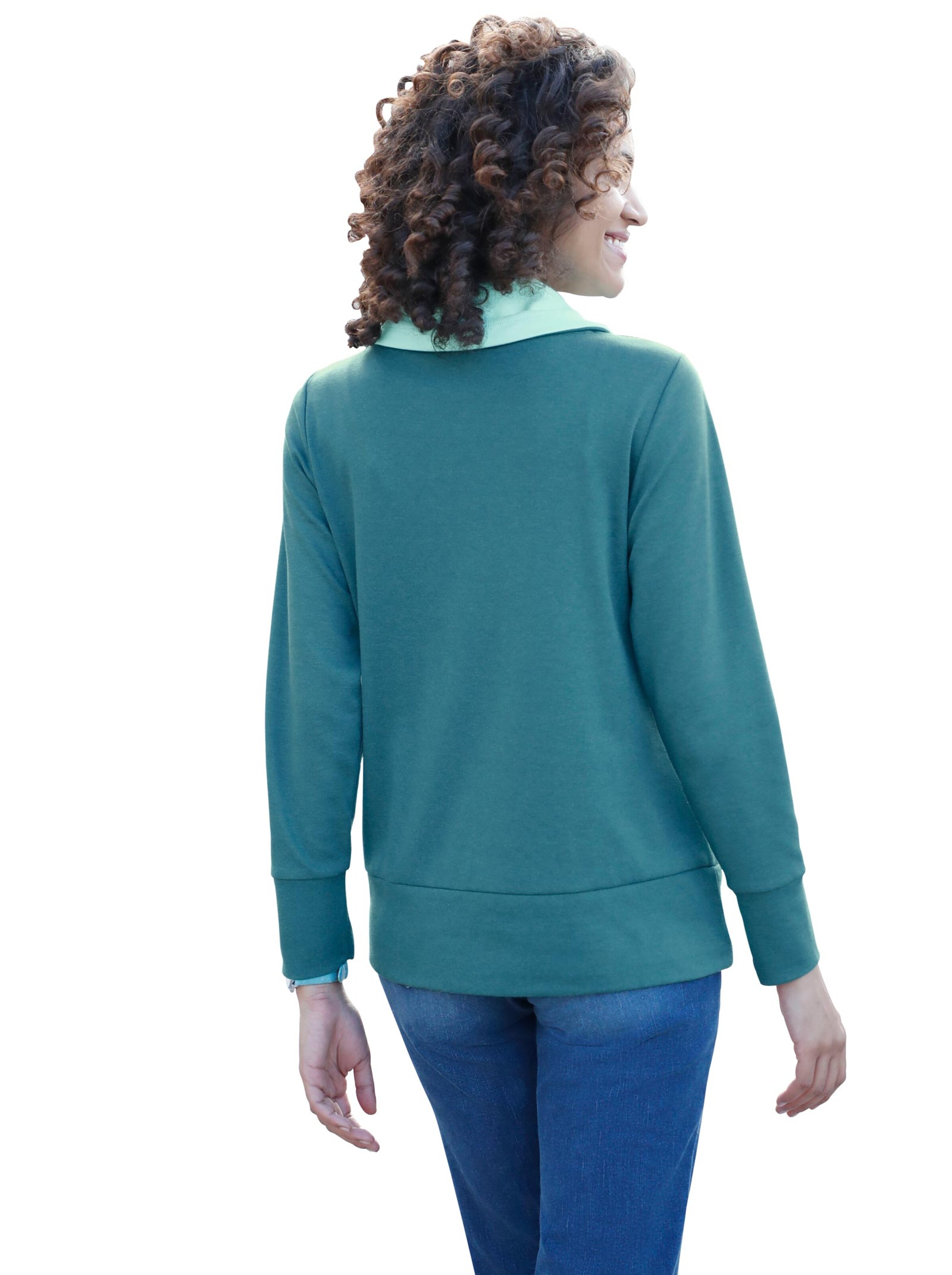 Collection L Shirt - petrol-mint