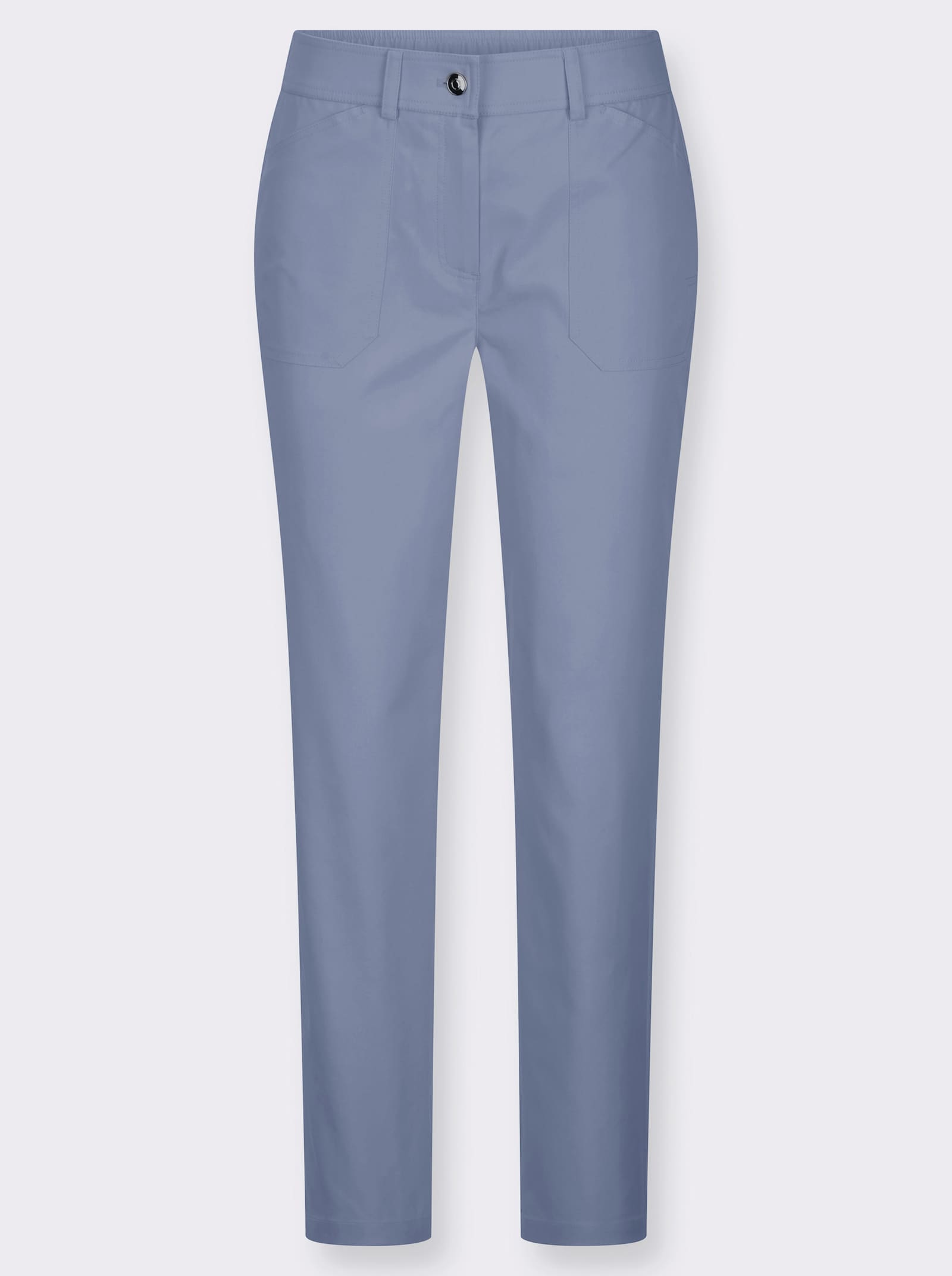 Hose mit Lyocell - taubenblau