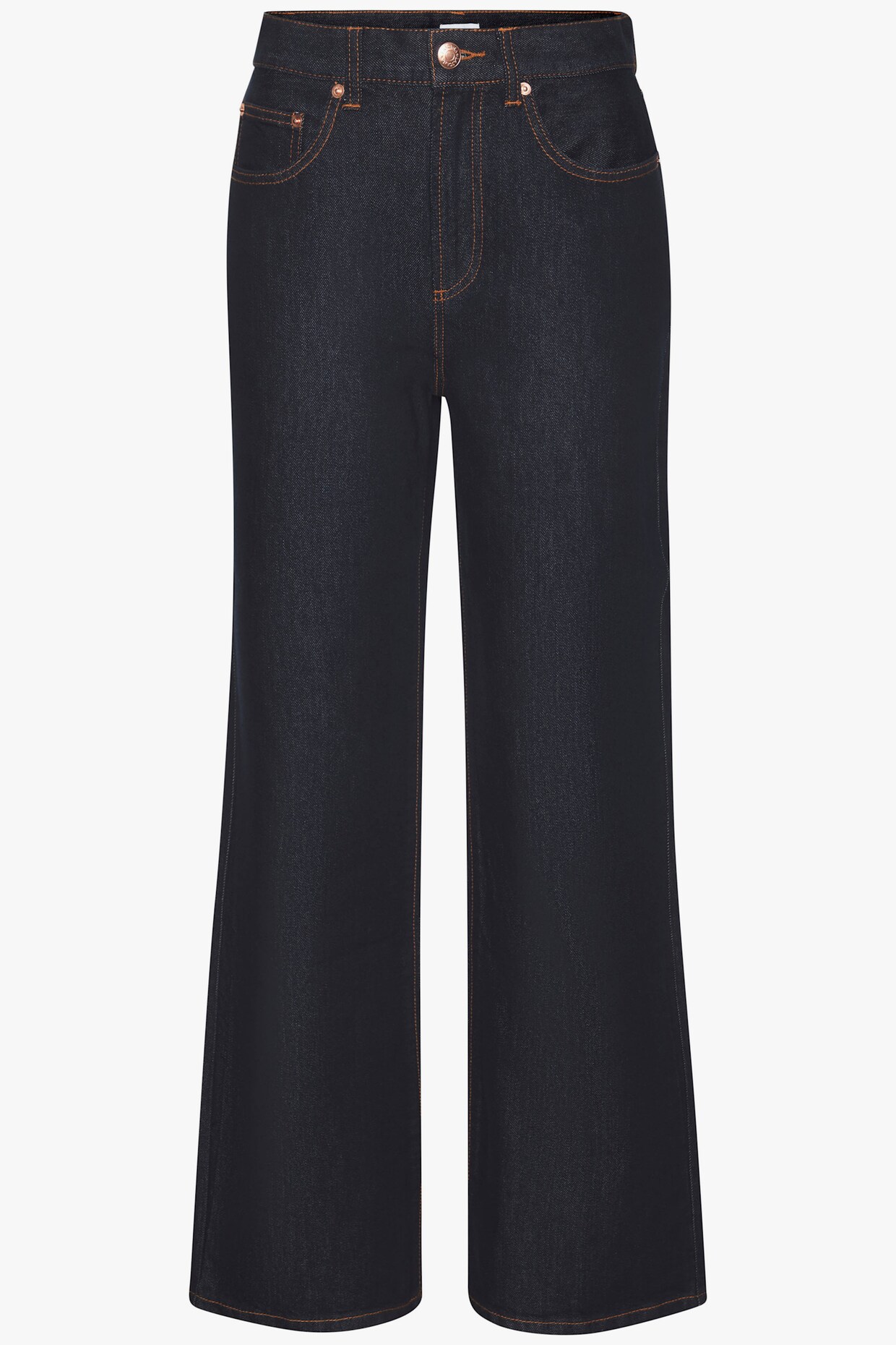 LASCANA Jean large - denim bleu foncé