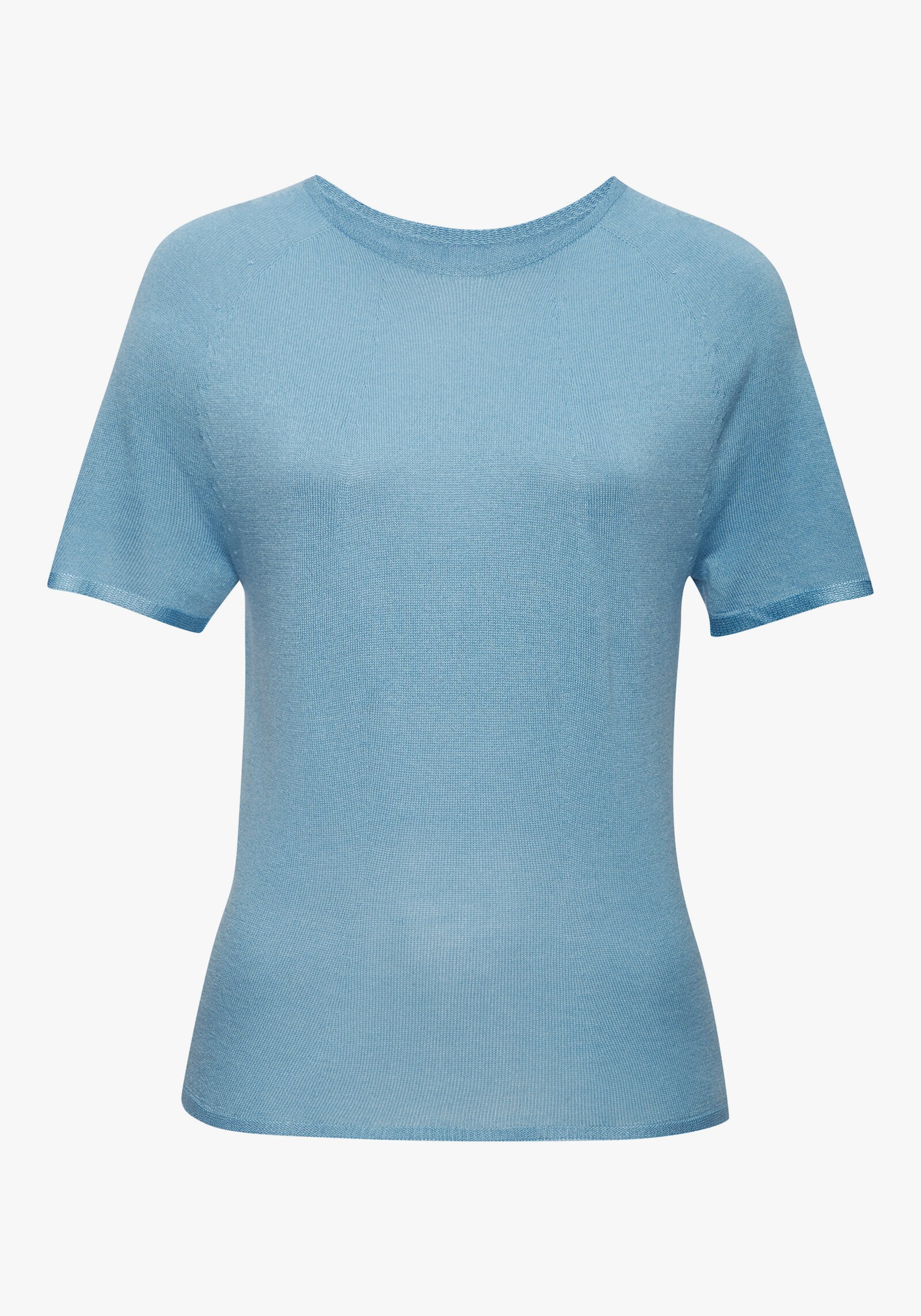LASCANA Kurzarmpullover - blau