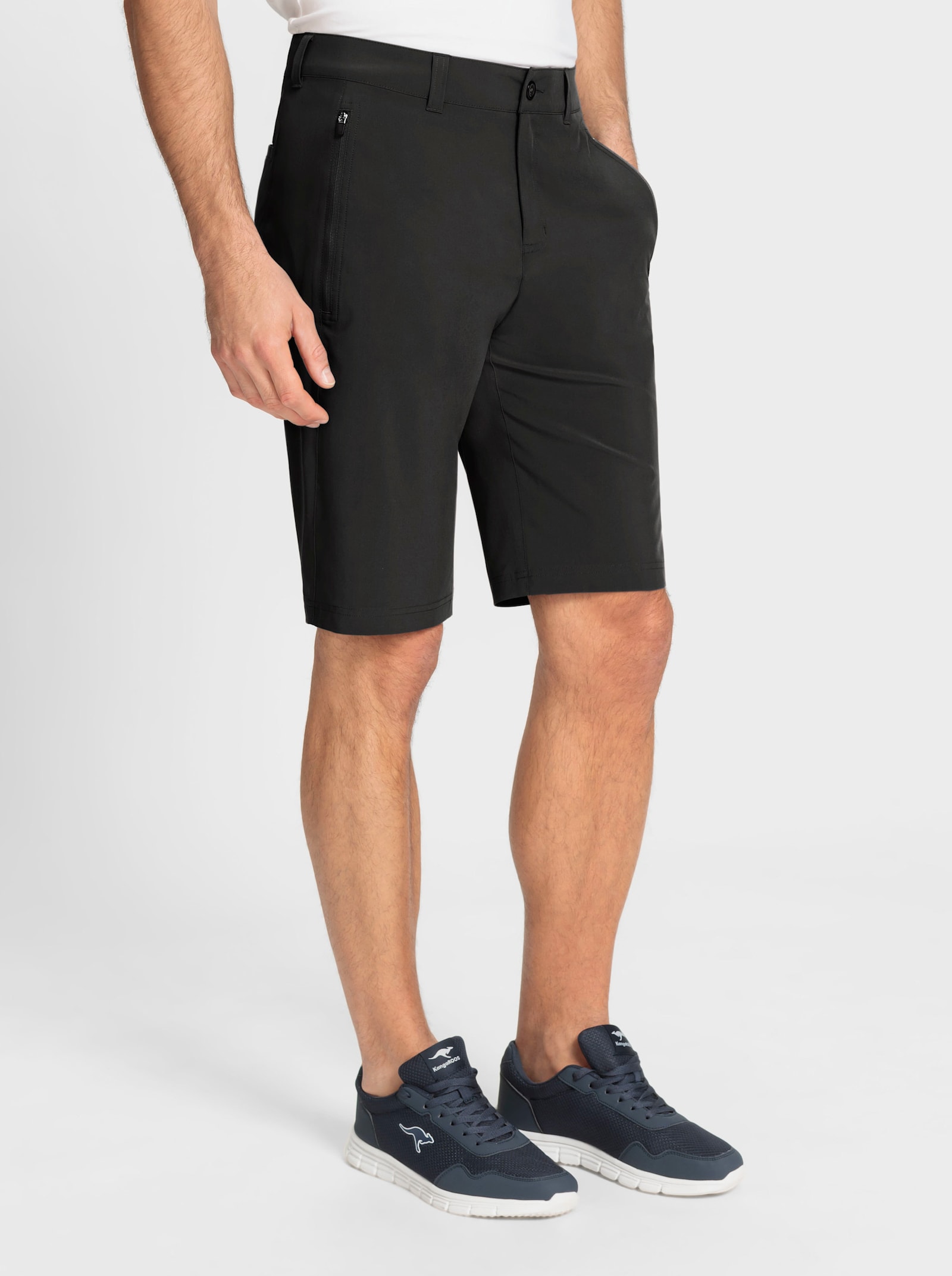 Catamaran Sports Funktionshose mit Gesäßtasche - schwarz