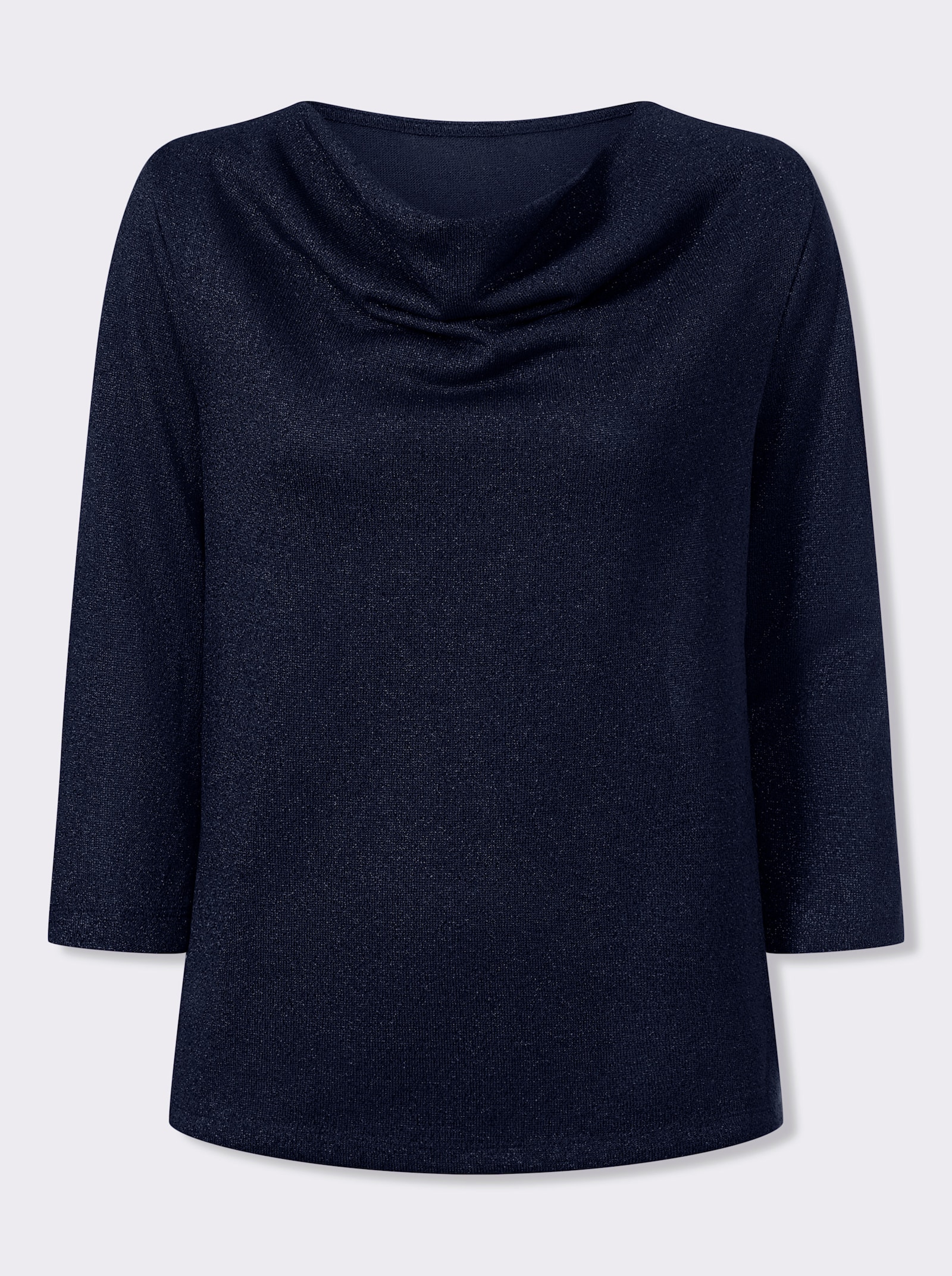 Wasserfallshirt - marine