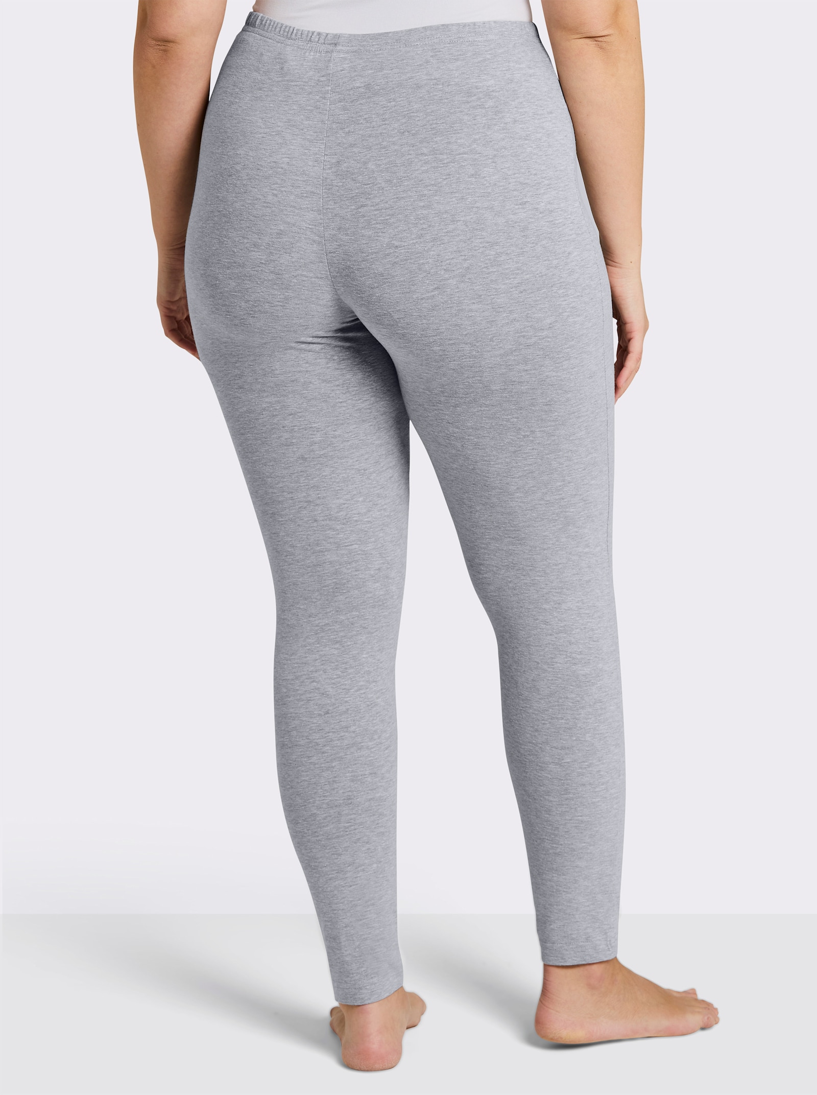 feel good Leggings - grau-meliert