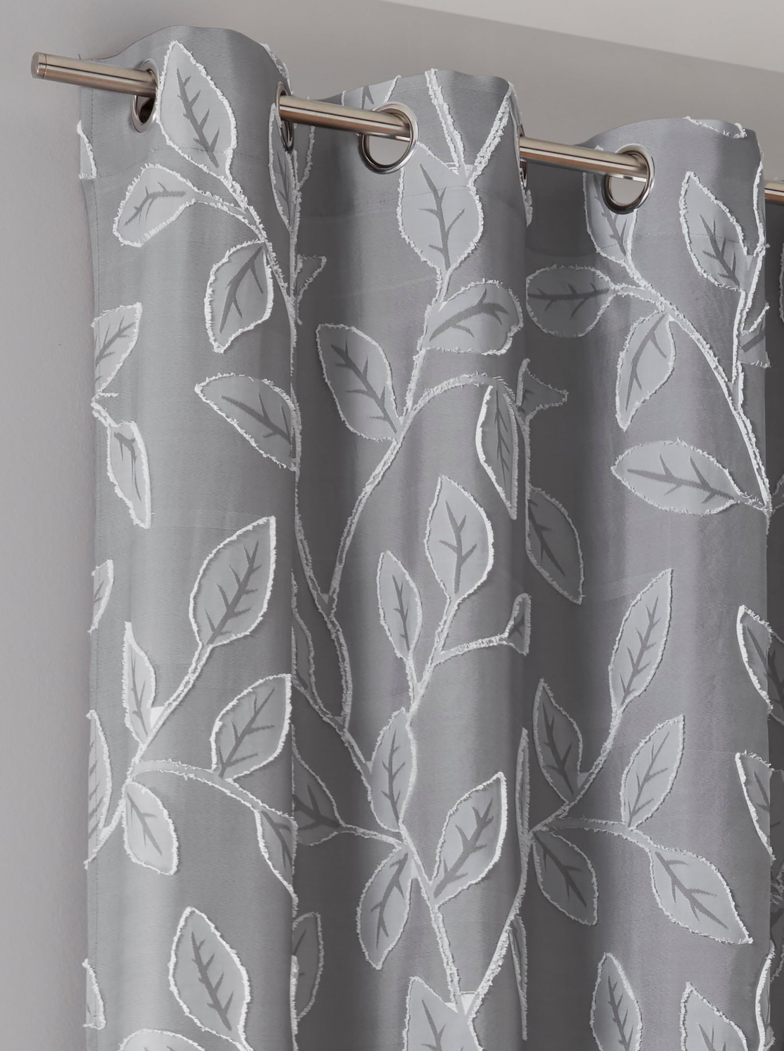 heine home gordijnen - grijs