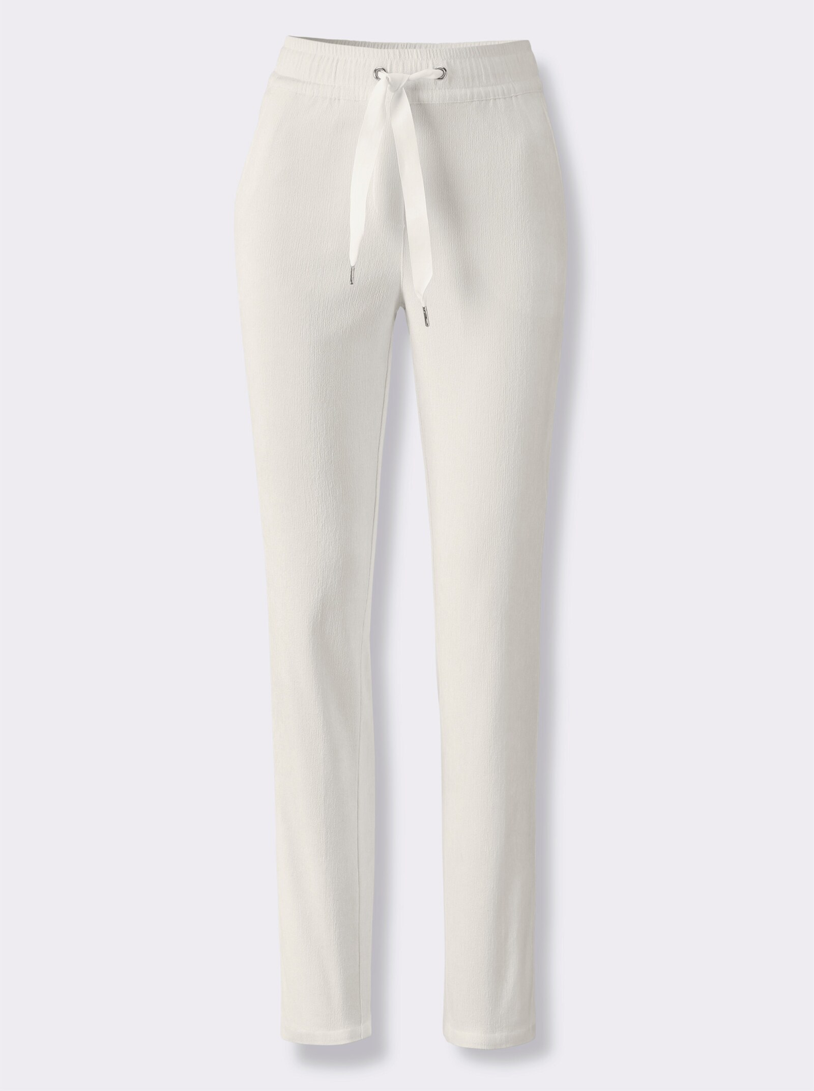 heine Jogg Pants in Feincord-Optik - ecru