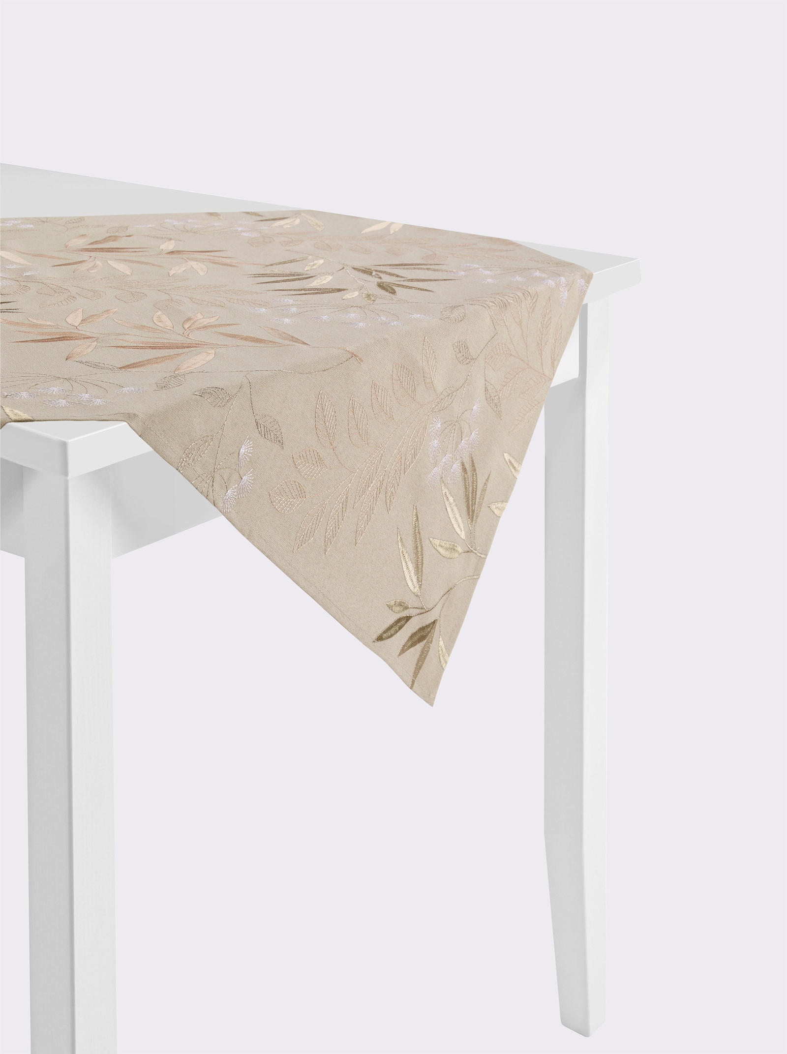 Tischdecke - beige