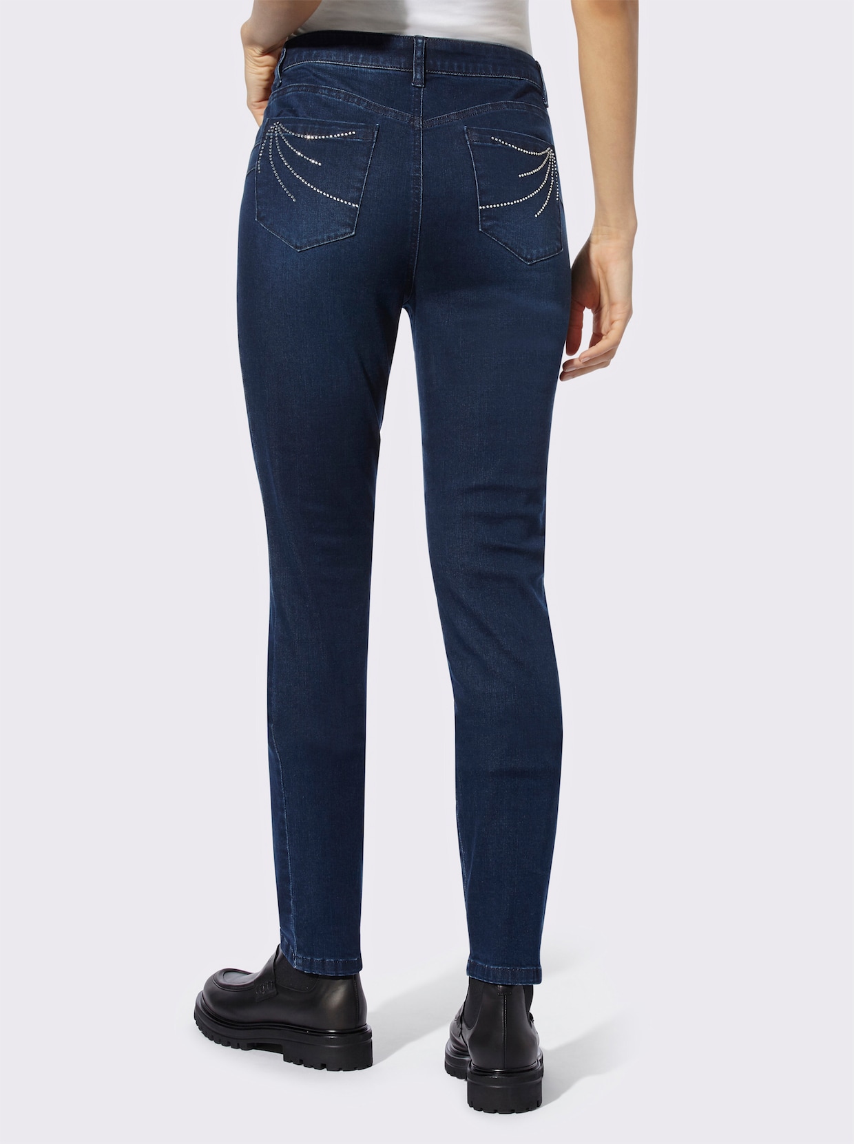 heine Push-up jeans - dark-blue