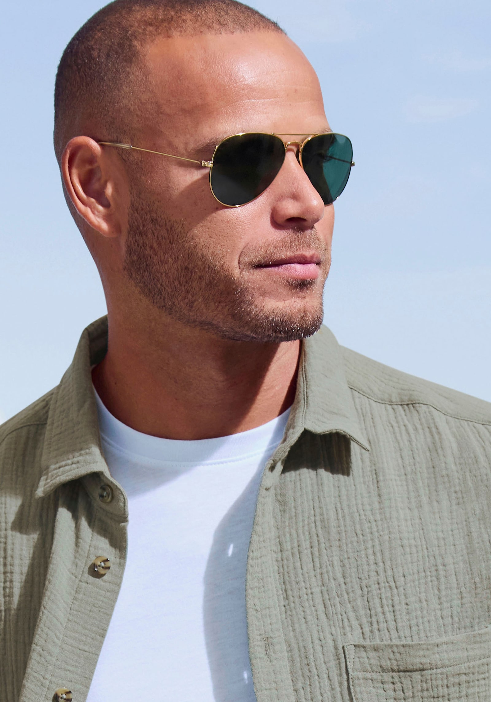 Beachtime Kurzarmhemd - salbei