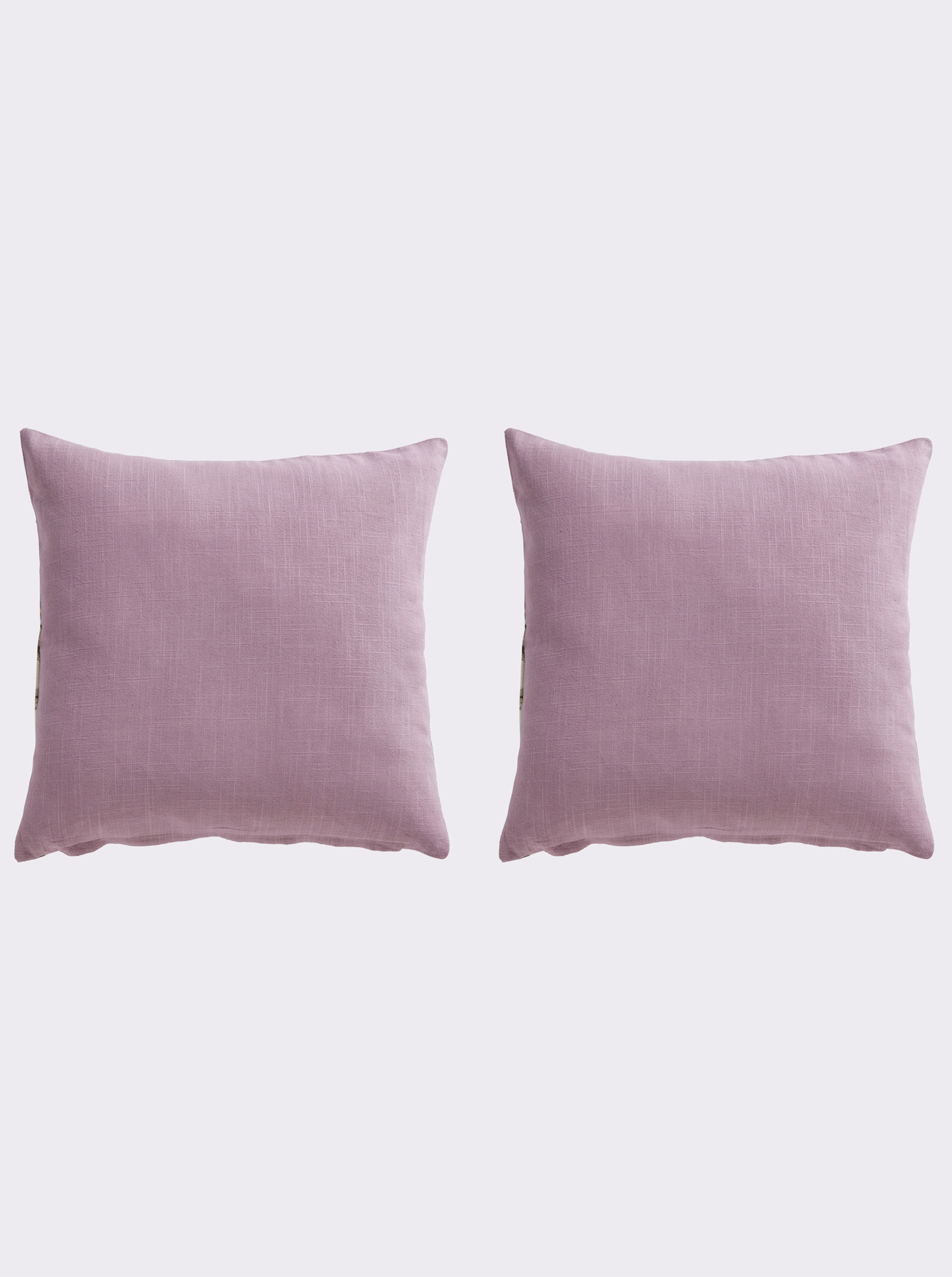 heine home Kissen - flieder-bedruckt