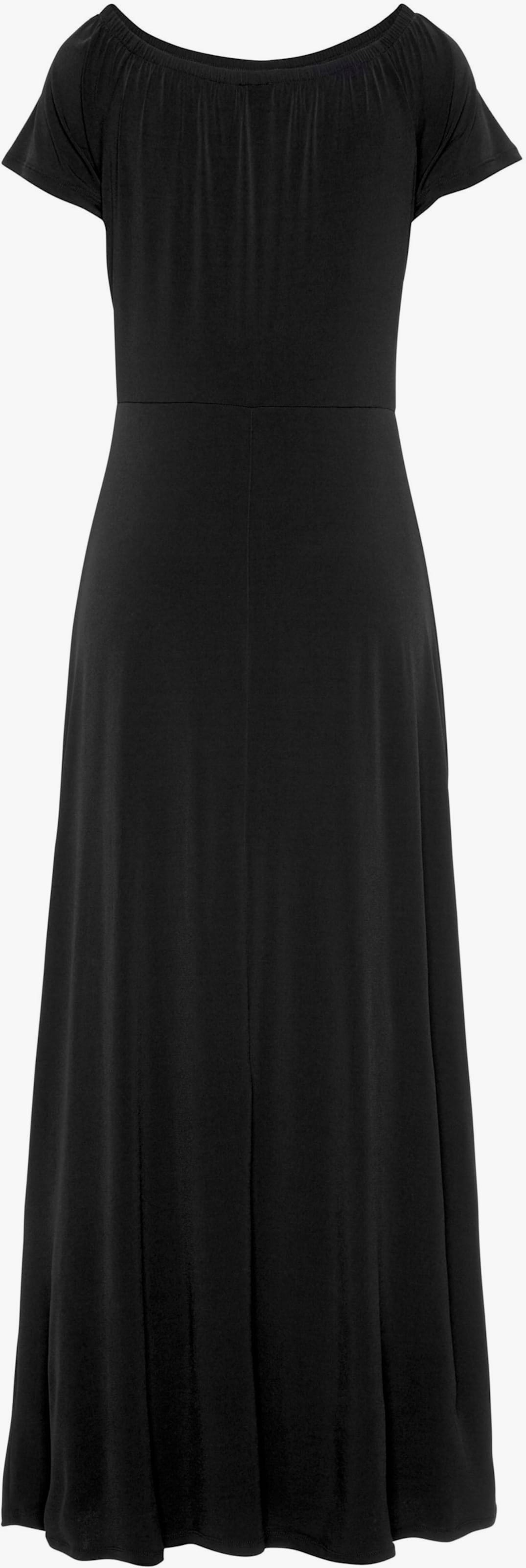 LASCANA Maxikleid - schwarz