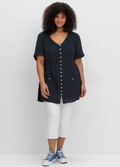 sheego by Joe Browns Longbluse - marine