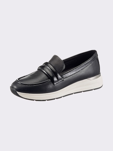 heine Slipper - schwarz