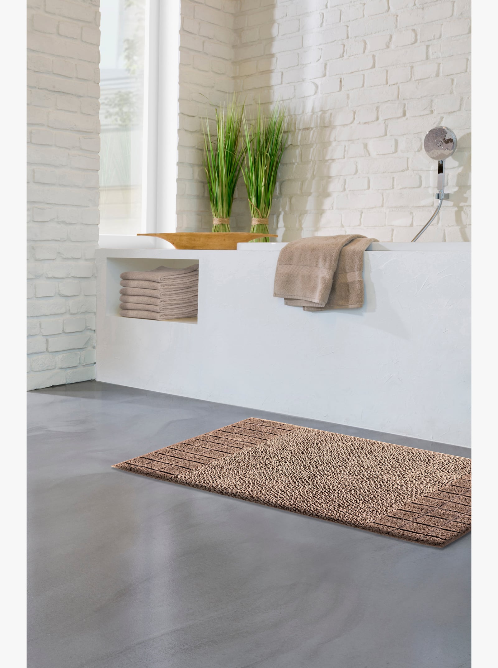 Grund Badteppich - taupe