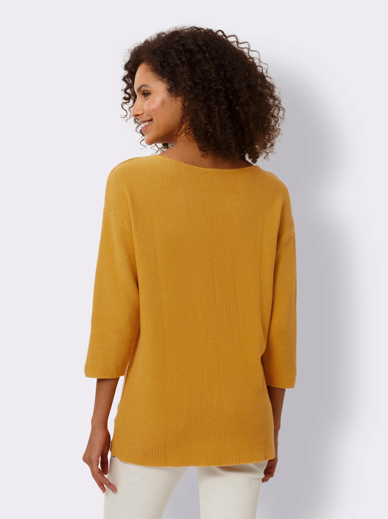 heine Pull en tricot - ocre