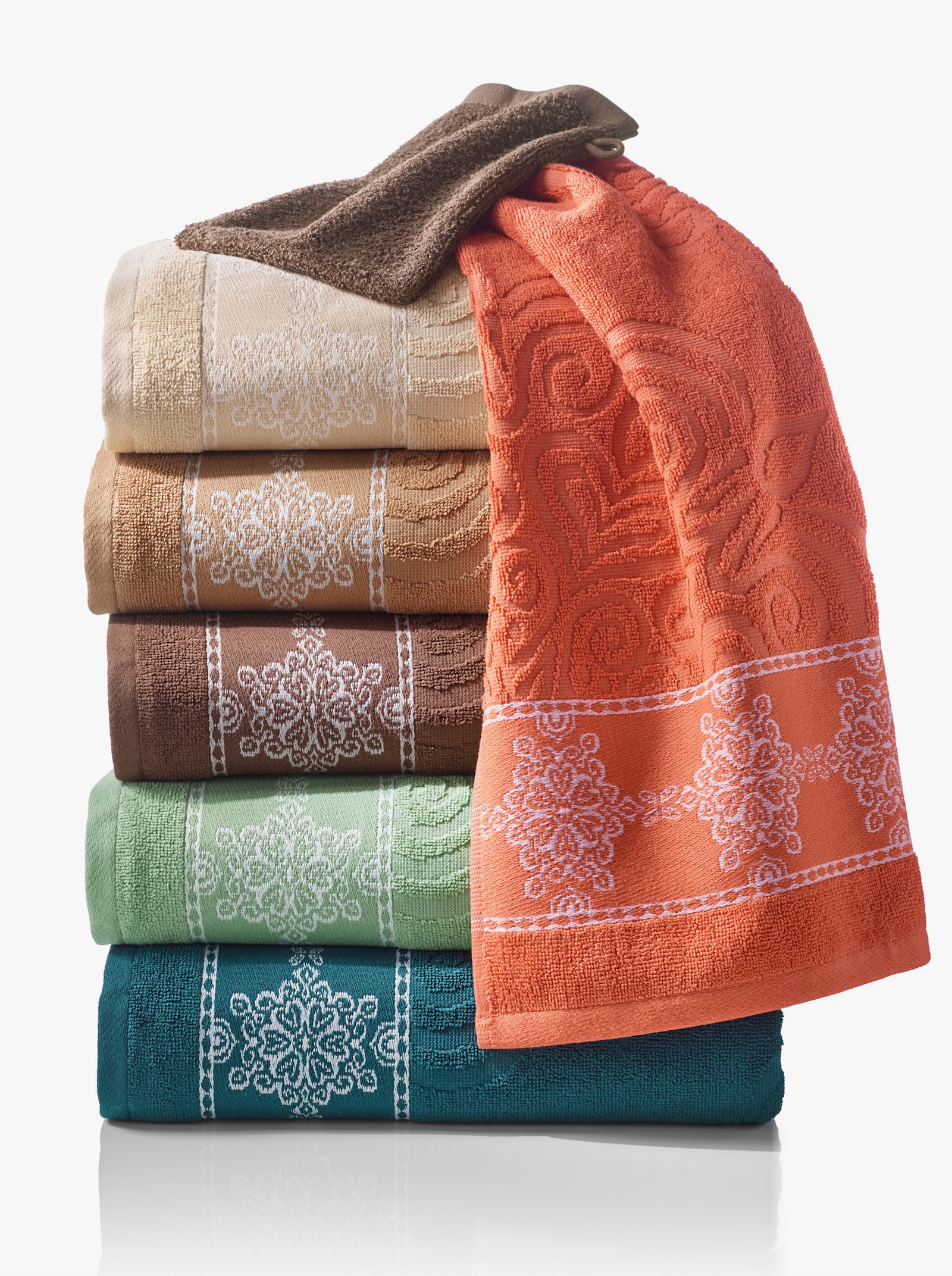 wäschepur Handdoek - camel