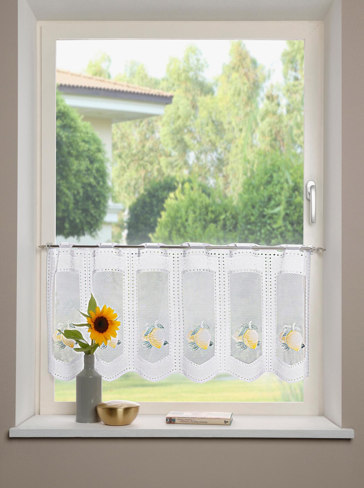 Fensterbehang - weiß