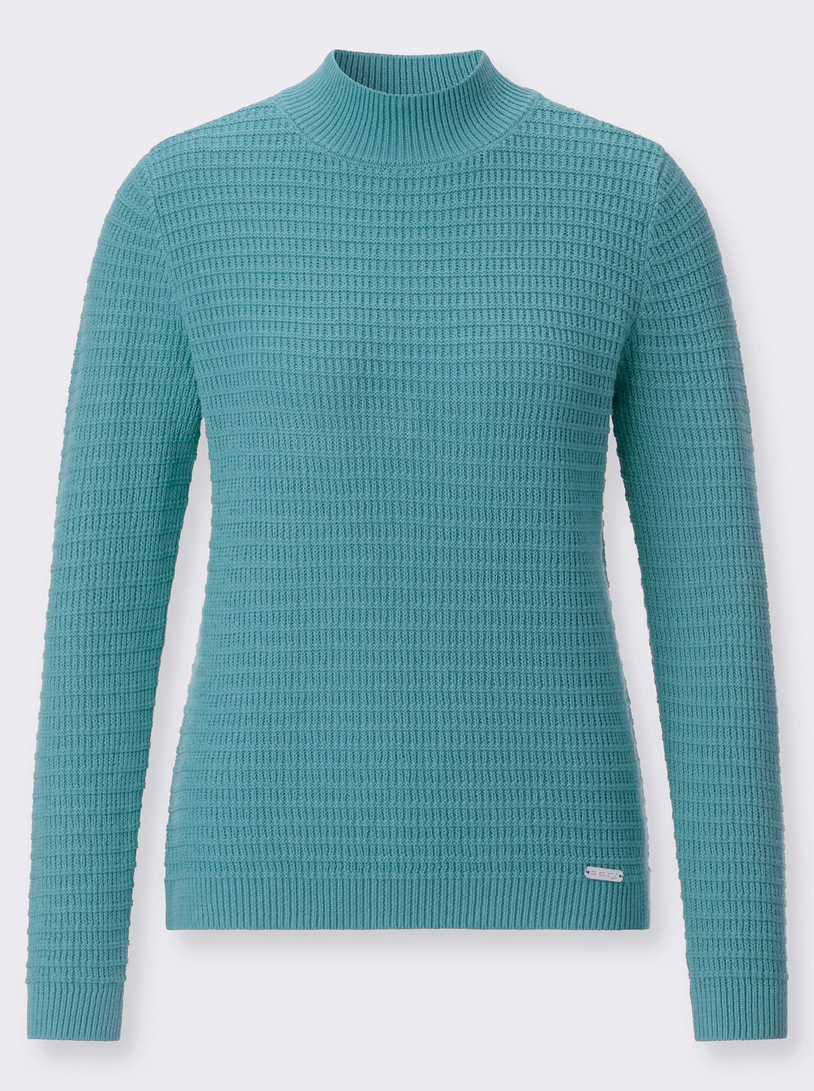 Stehkragenpullover - ozean