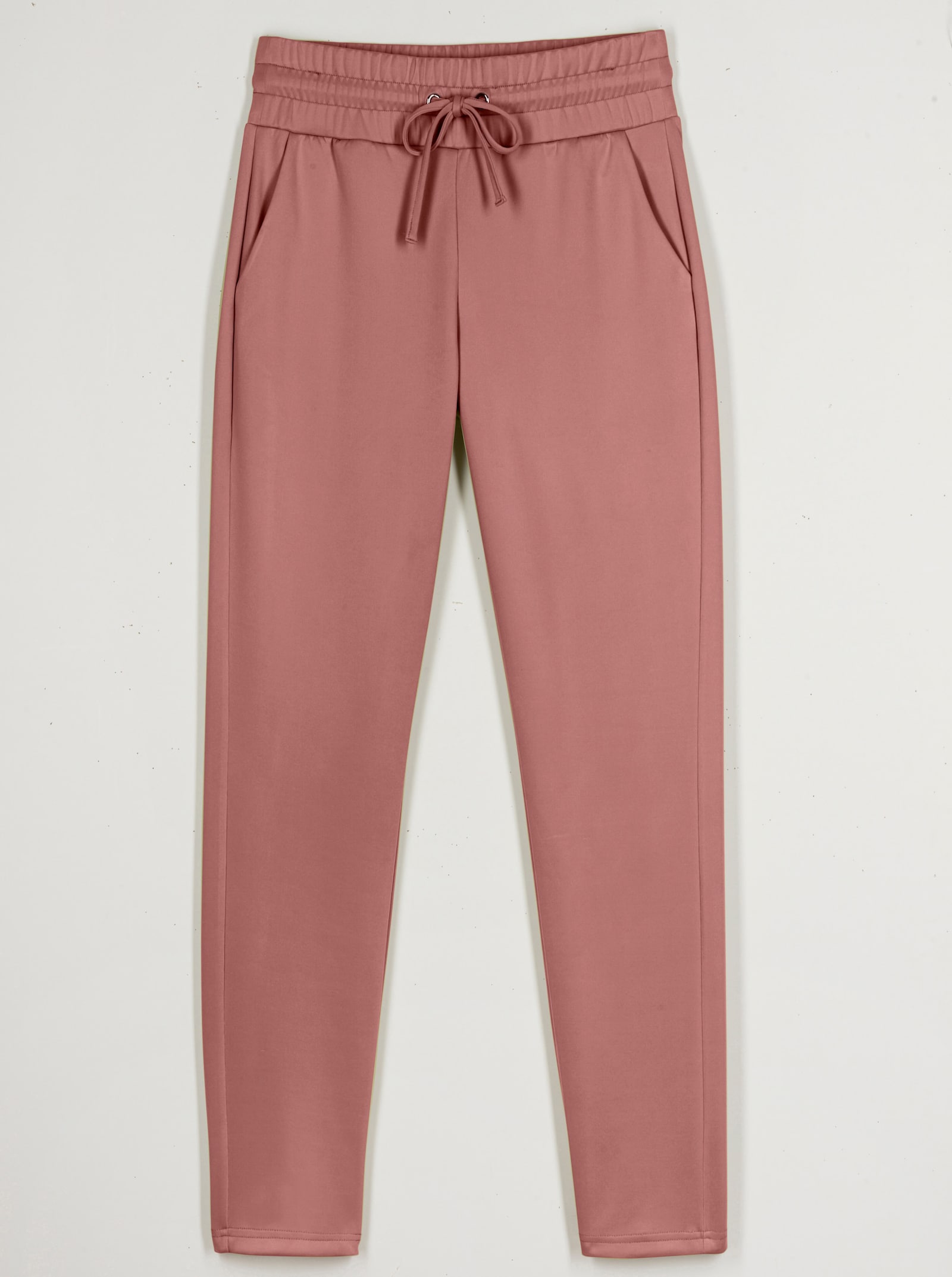 Comfortbroek in stretchkwaliteit - rozenhout