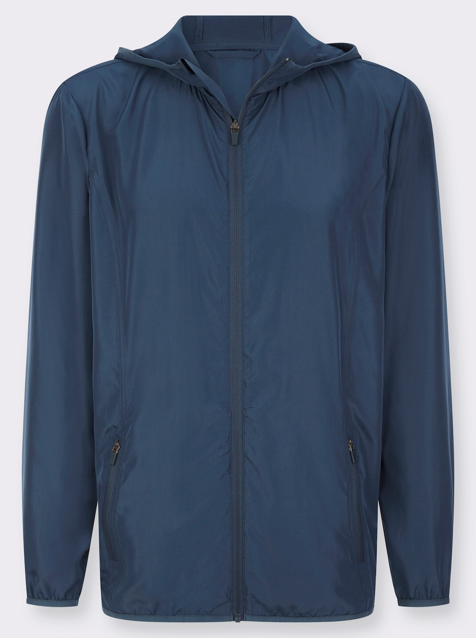 Nepromokavá bunda s kapucí - tmavěmodrá