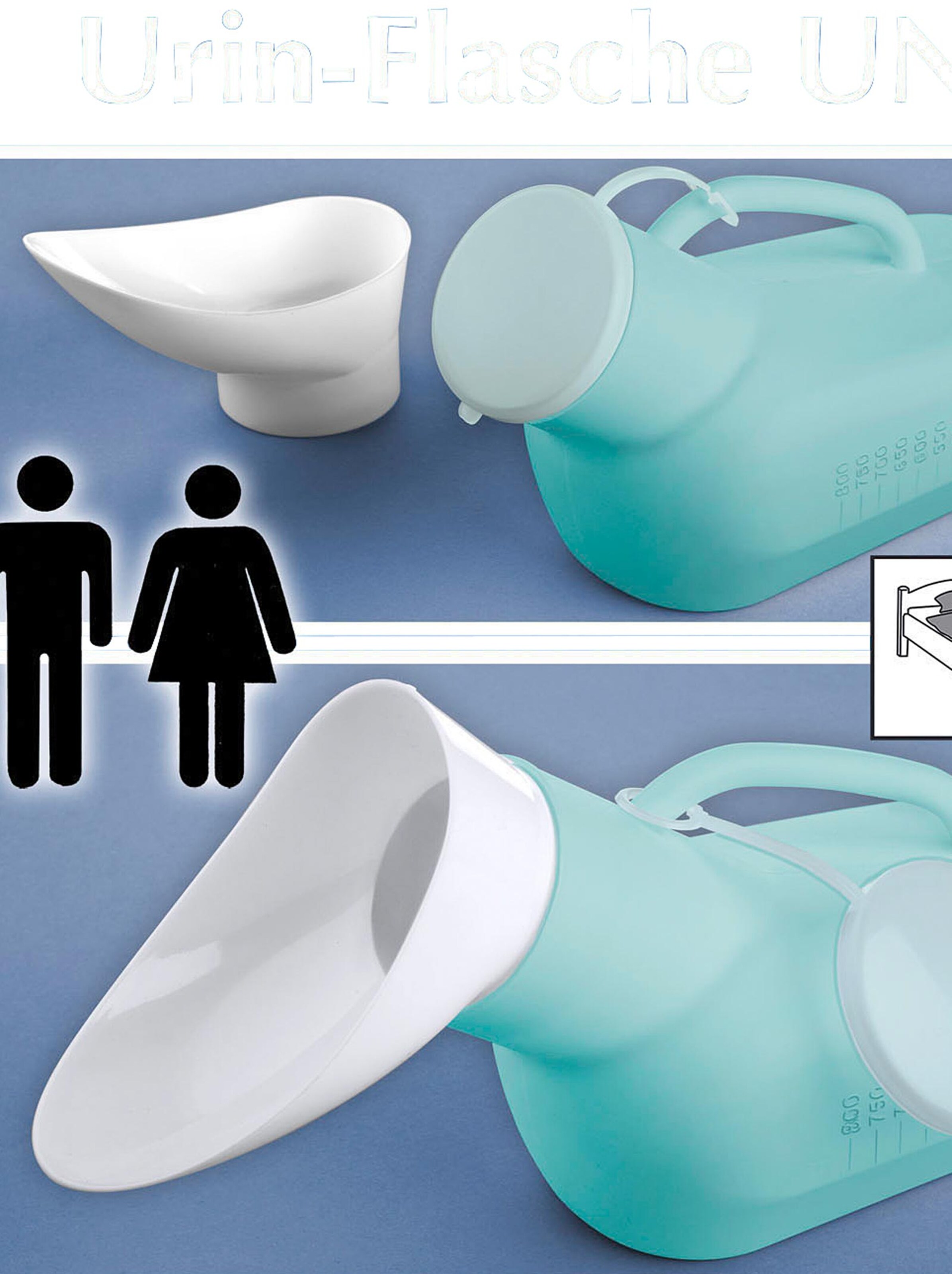 Urin-Flasche - grün