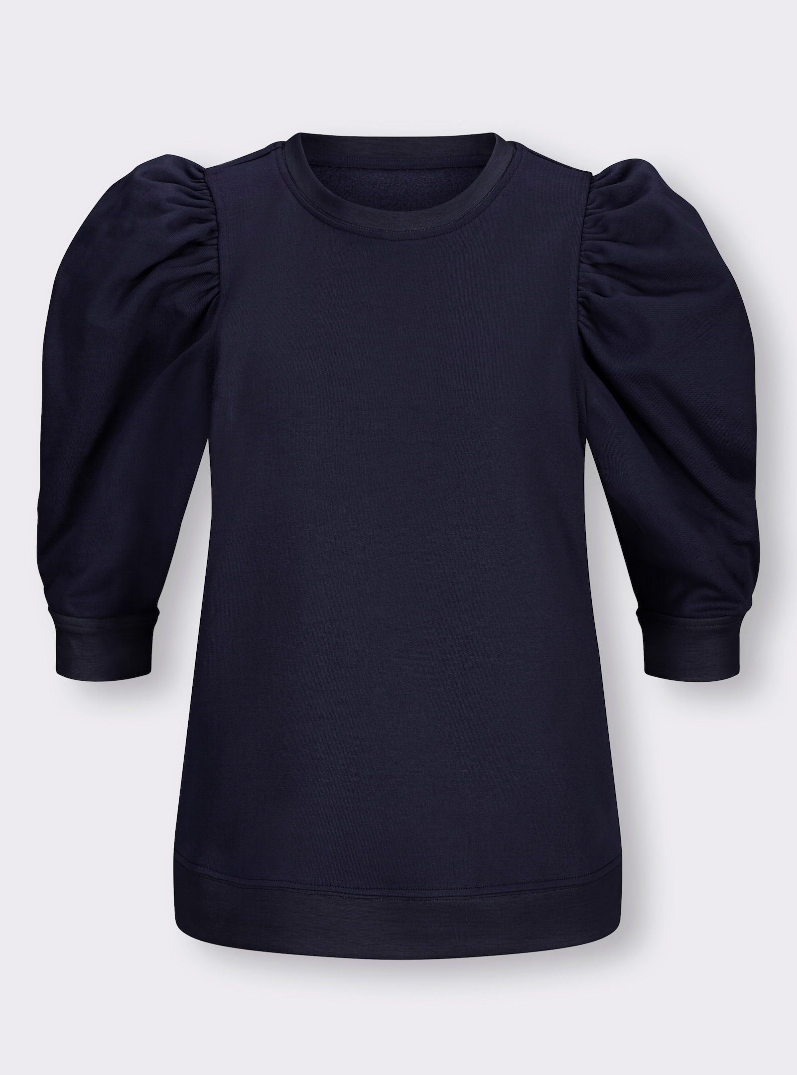 heine Sweatshirt met pofmouwen - marine
