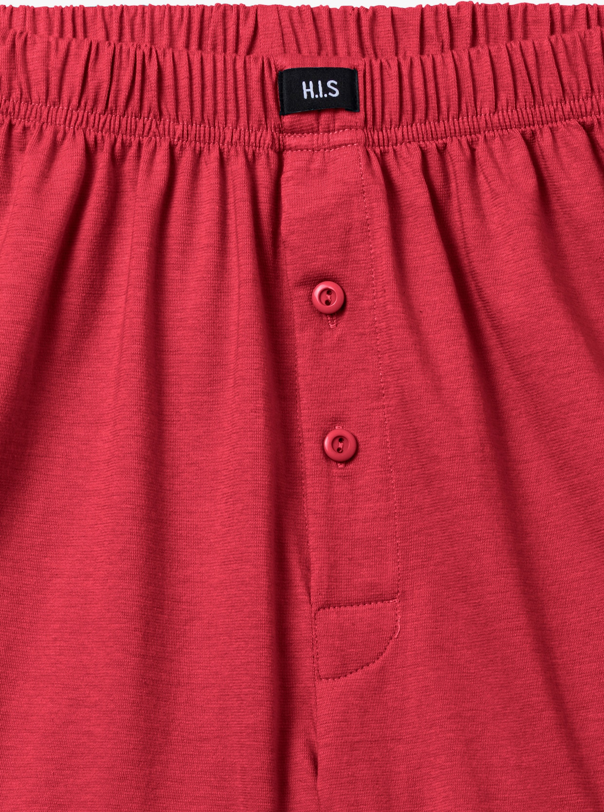 H.I.S Weiter Boxer - rot, blau, marine, khaki, grau-meliert