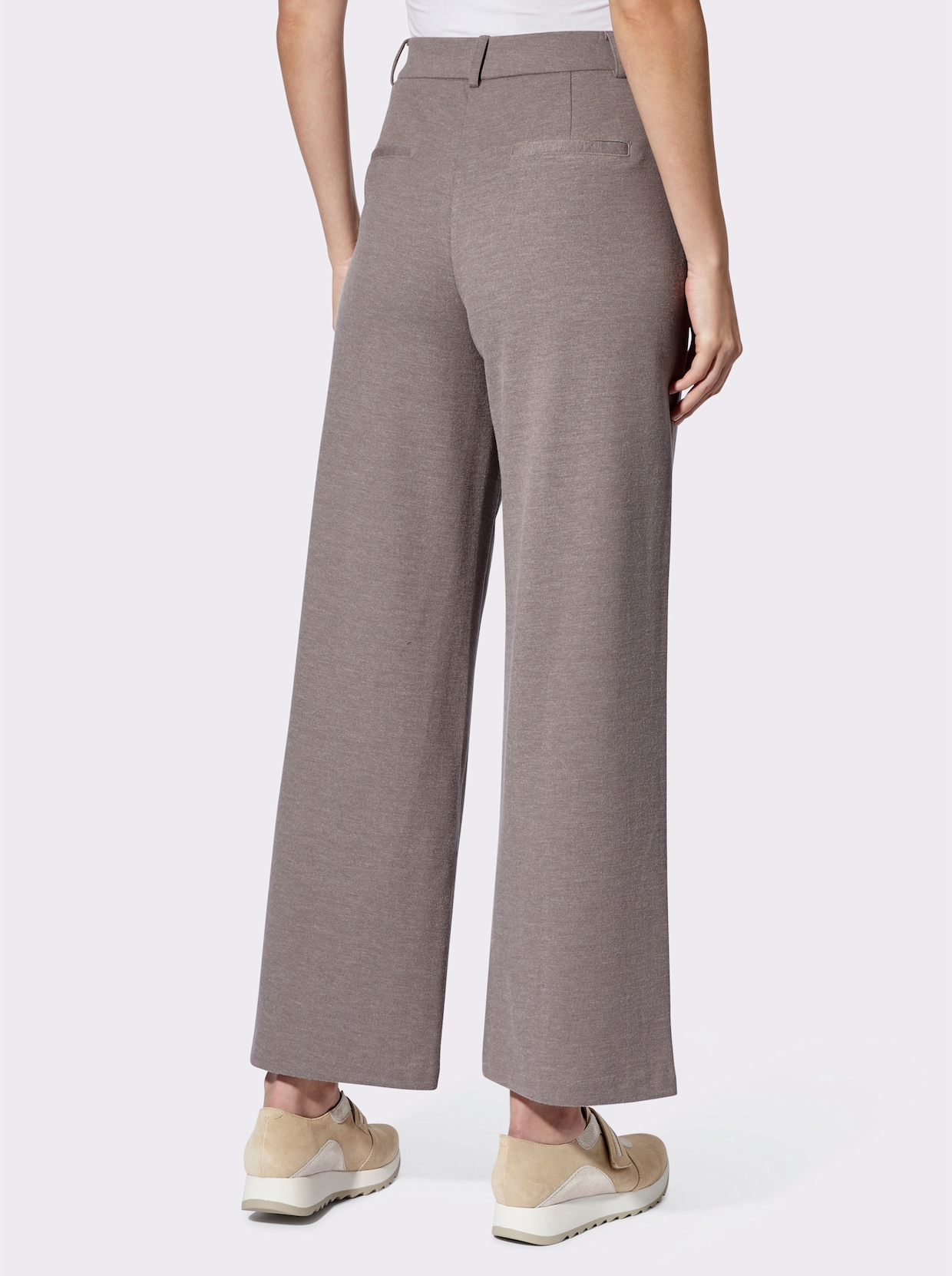 heine Jerseybroek - beige/taupe gemêleerd