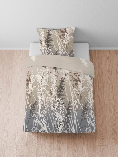 Biberna Bettwäsche - taupe