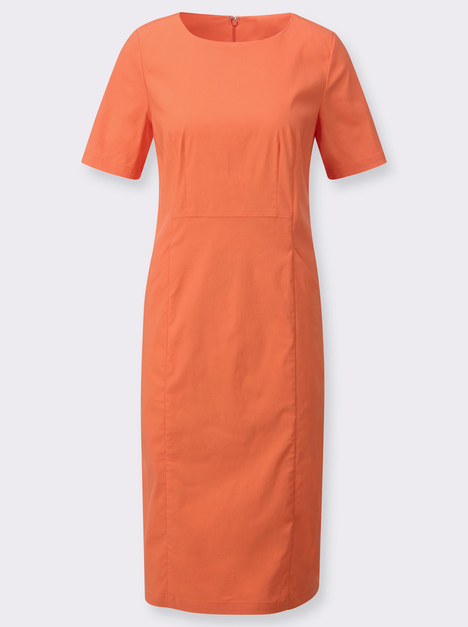 Etuikleid in Bengalin-Qualität - orange