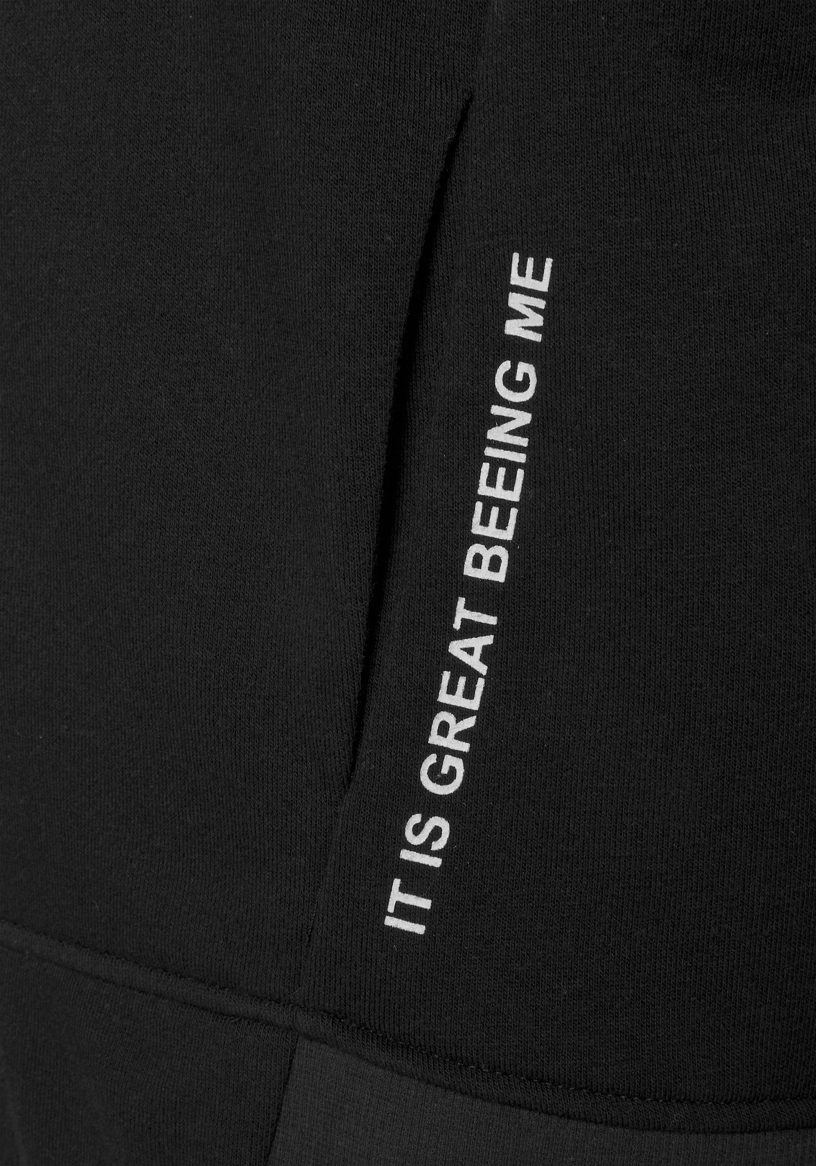 Buffalo Kapuzensweatjacke - schwarz