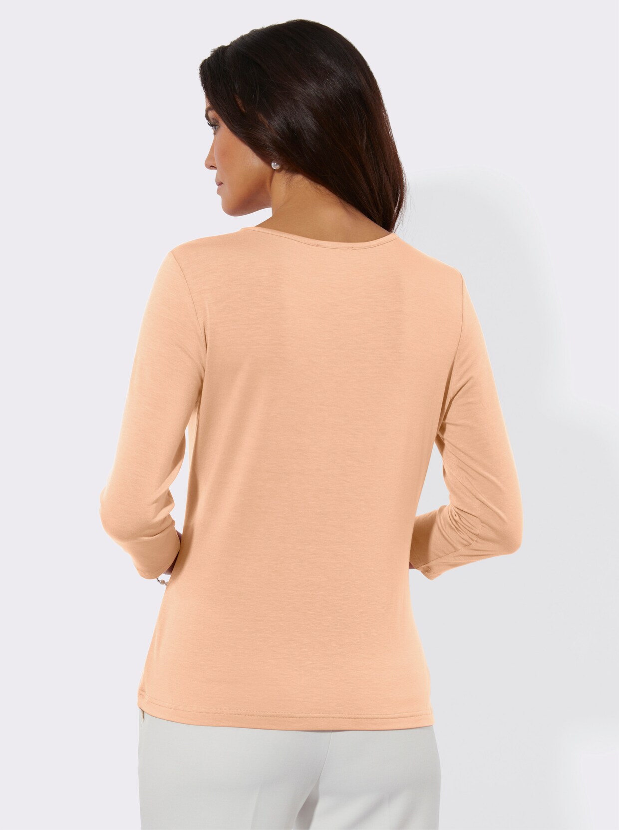 3/4-Arm-Shirt - apricot