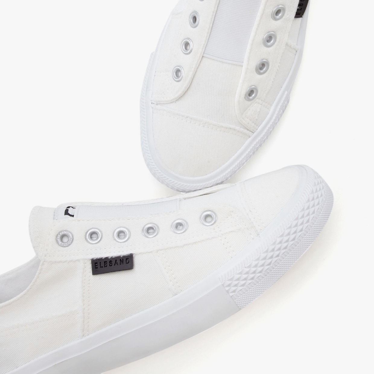 Elbsand Sneakers slip on - blanc