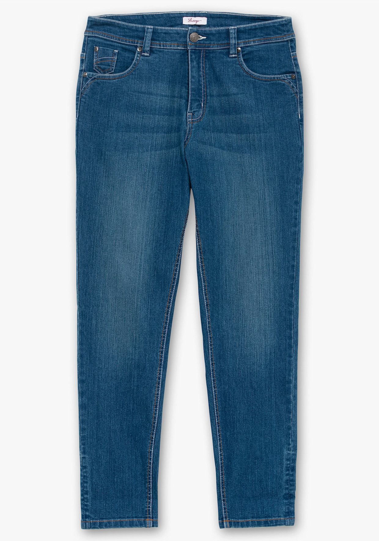 sheego Jeans - blue denim