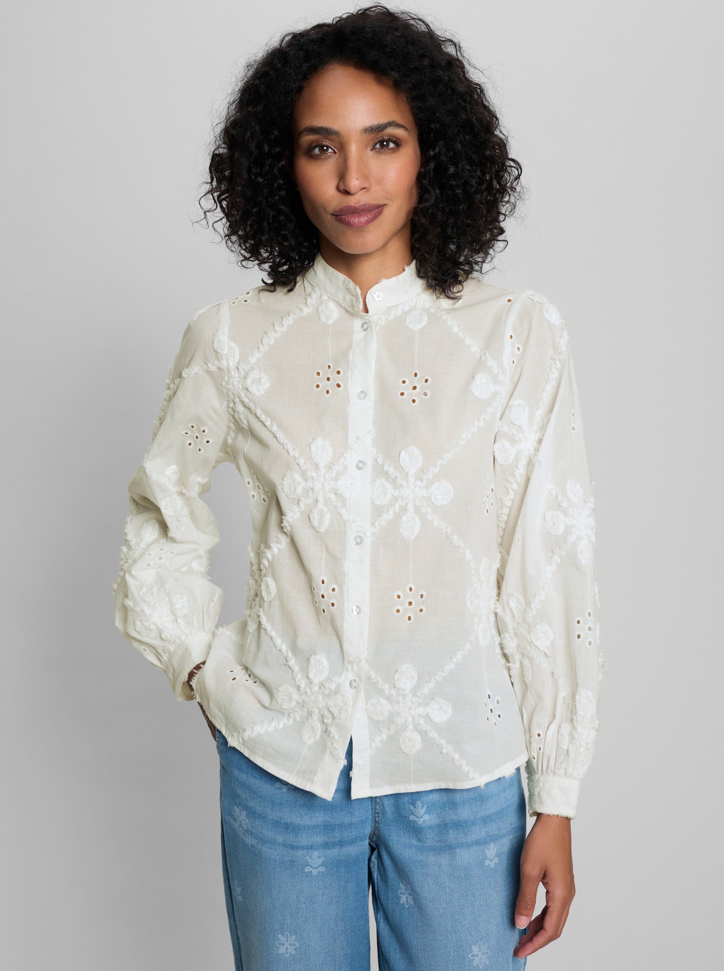 Baumwollbluse