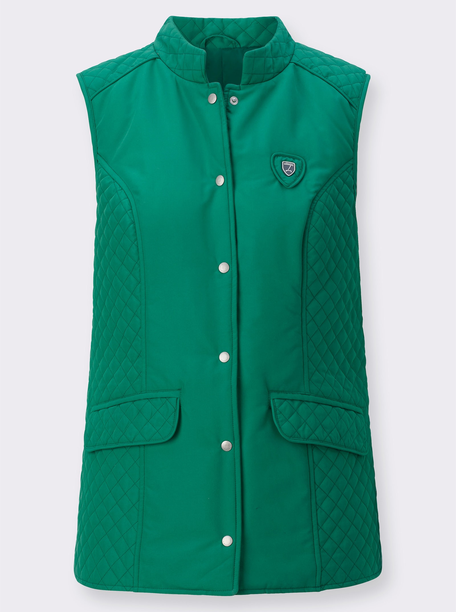 Gilet met binnenzak - groen