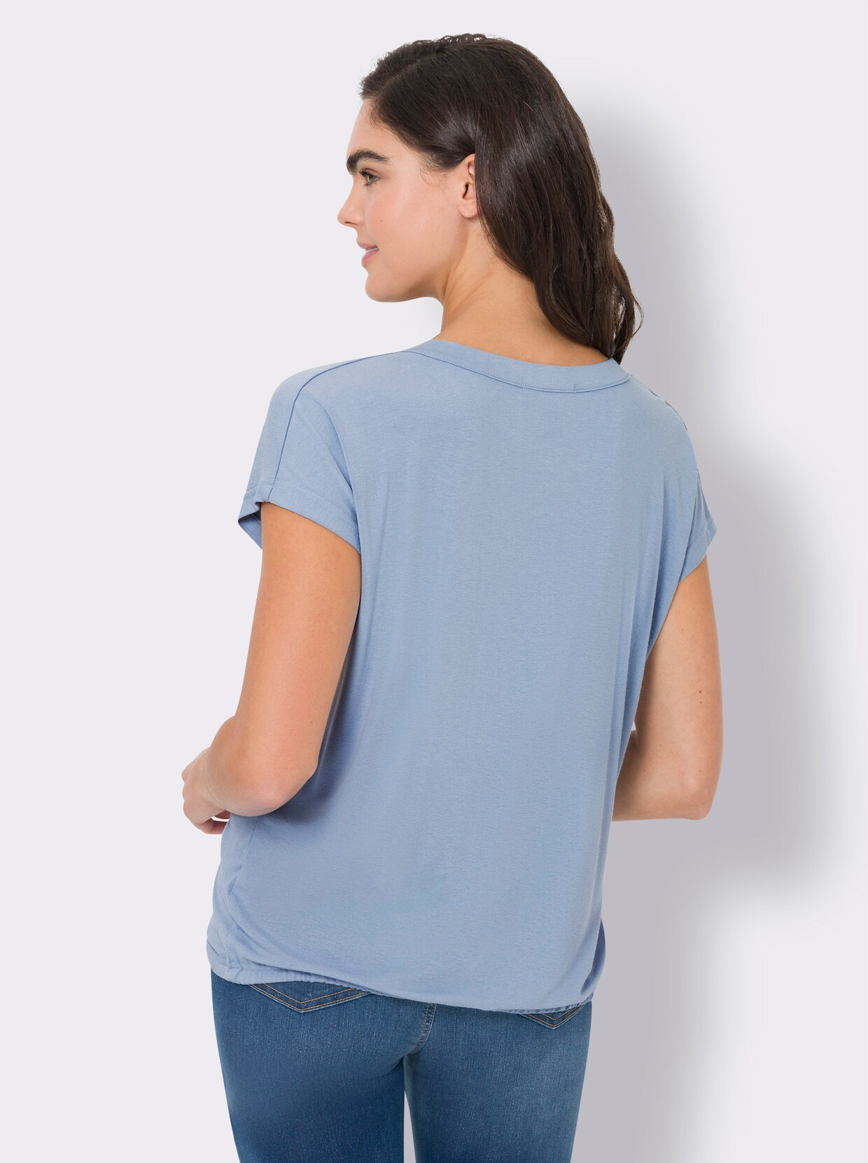 heine Shirt met korte mouwen - bleu
