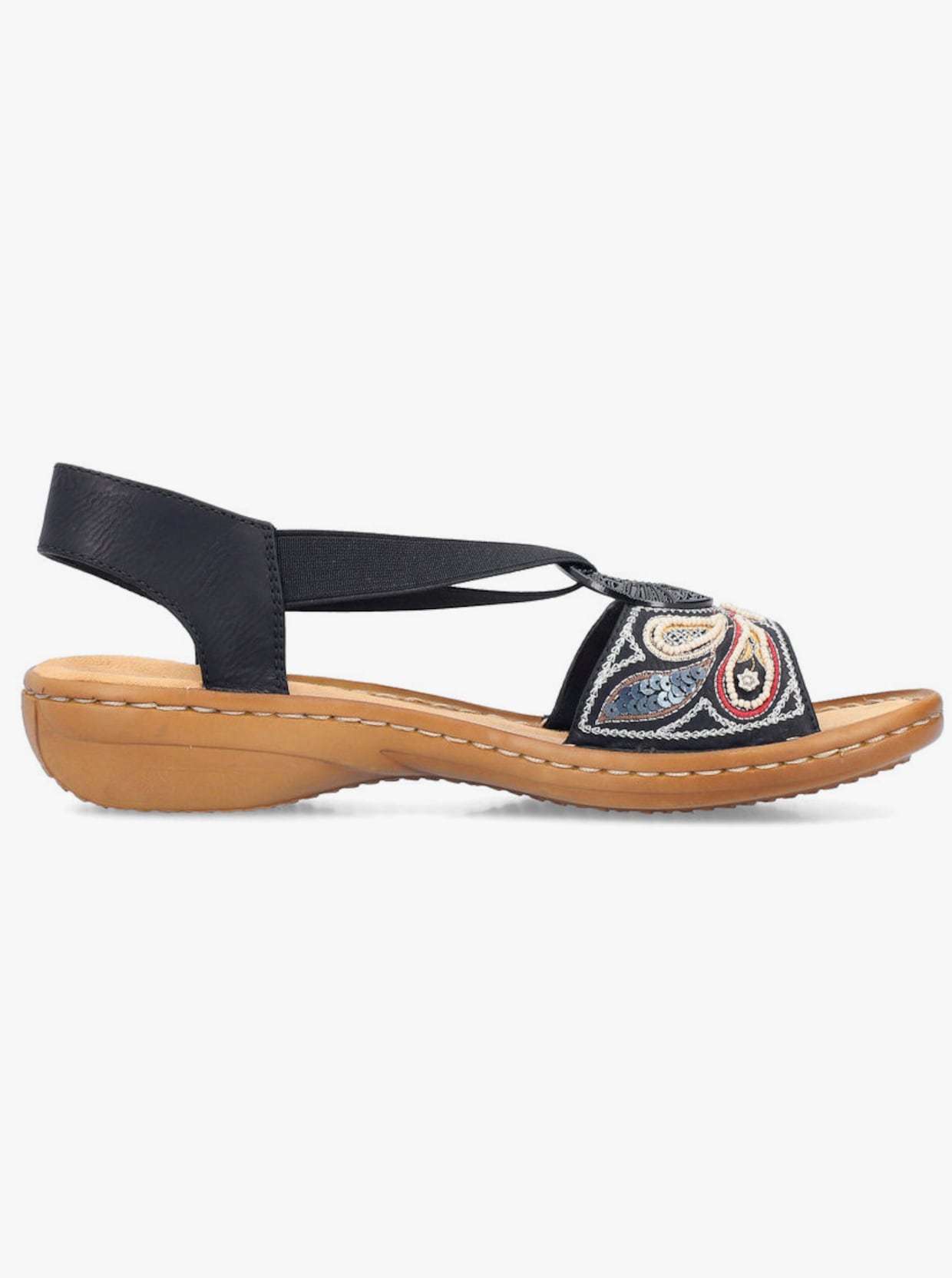 Rieker Sandalette - schwarz