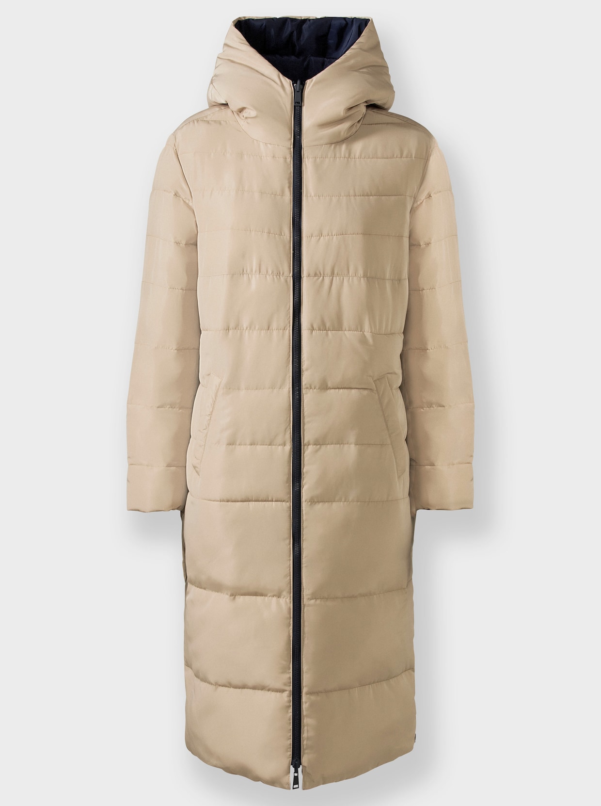 heine Manteau réversible - marine-beige