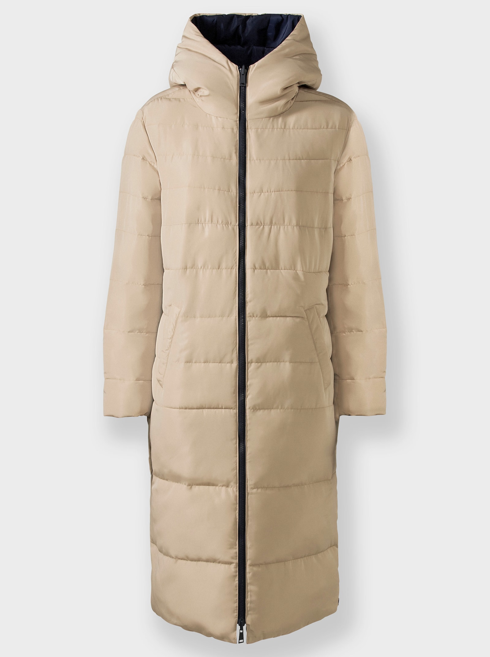heine Manteau matelassé réversible - marine-beige