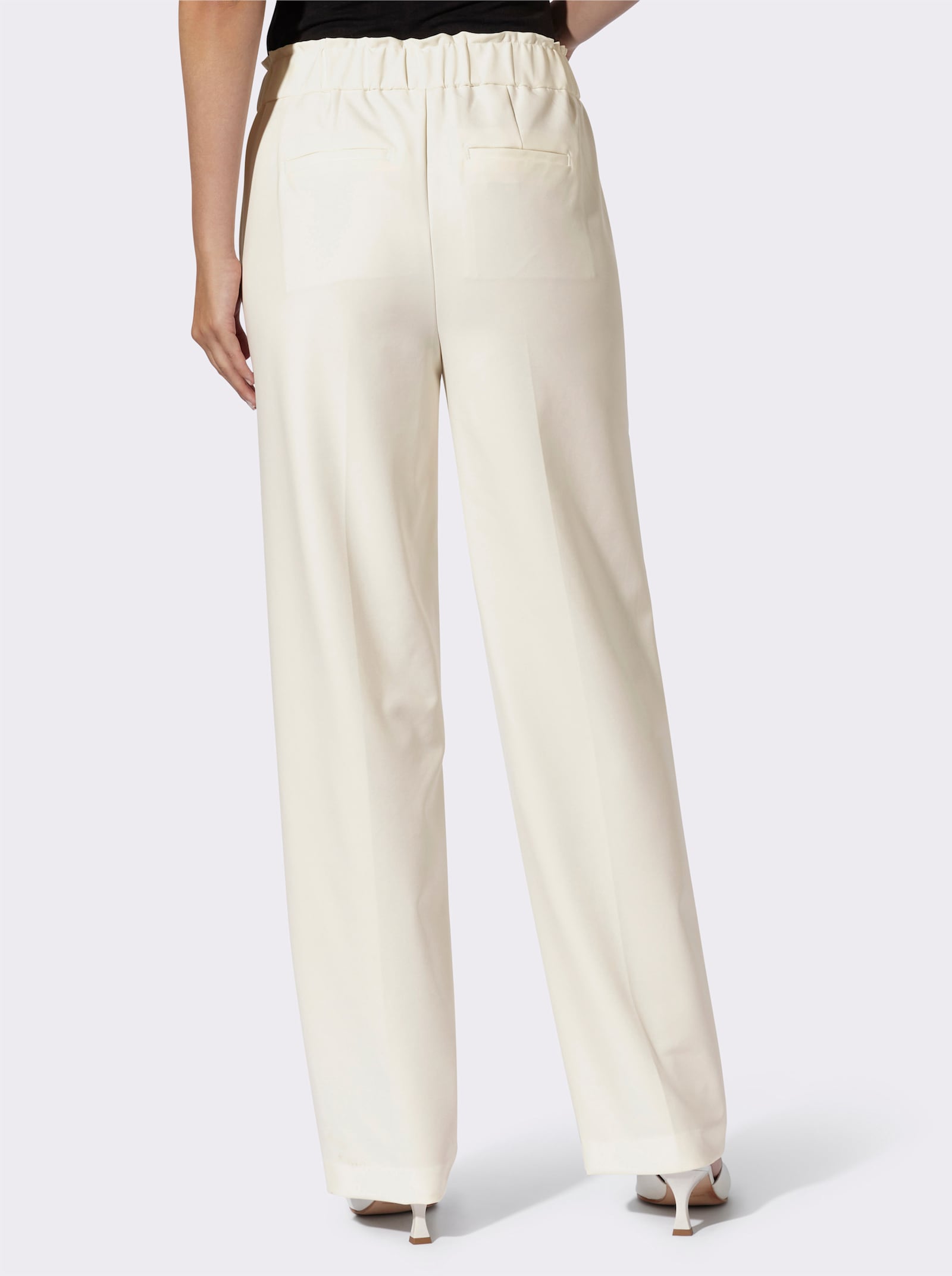 heine Schlupfhose mit Schmuckschließe - ecru