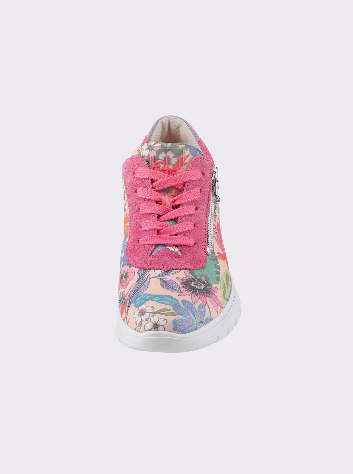 Waldläufer Sneaker - papaja bedrukt