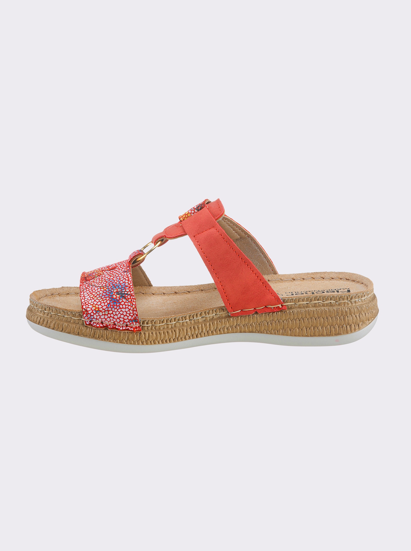 Fischer Pantolette - rot