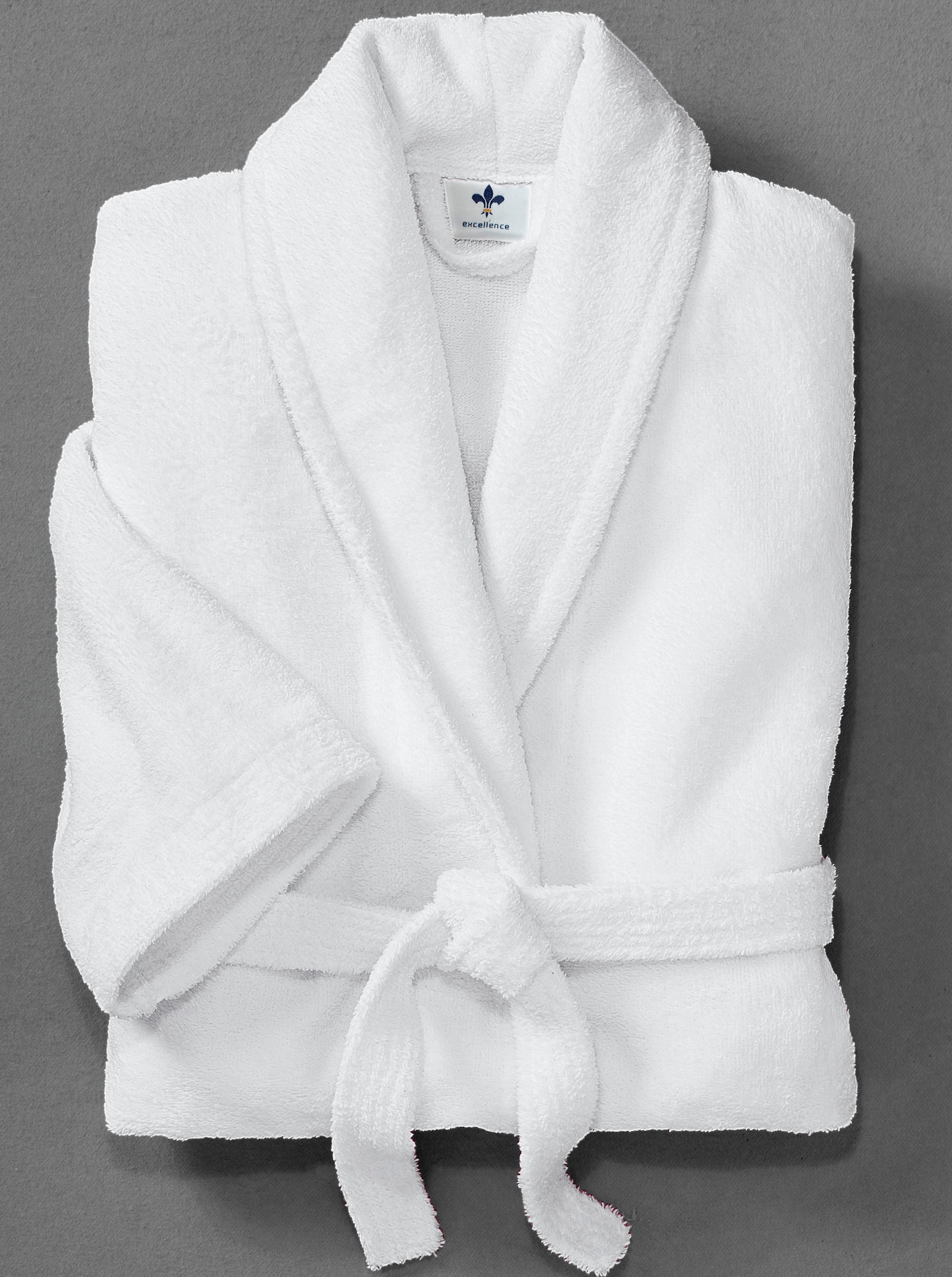 Plantier Bademantel - weiß