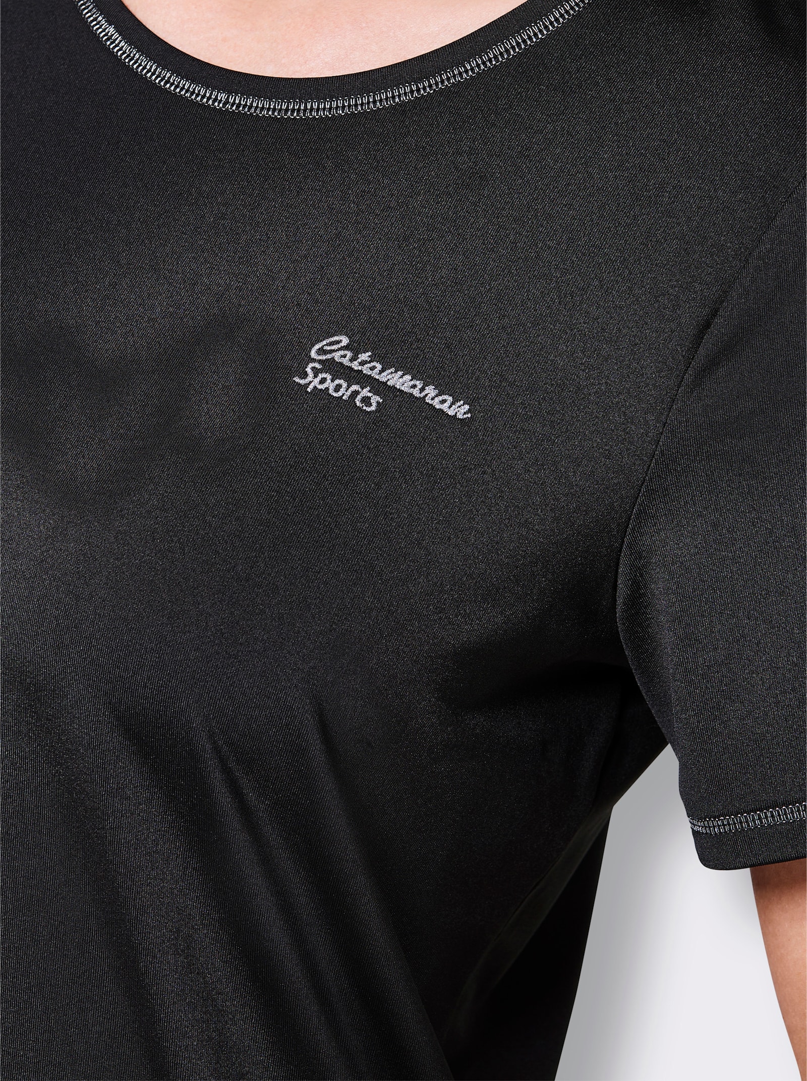 Catamaran Sports Funktionsshirt in atmungsaktiver Qualität - schwarz