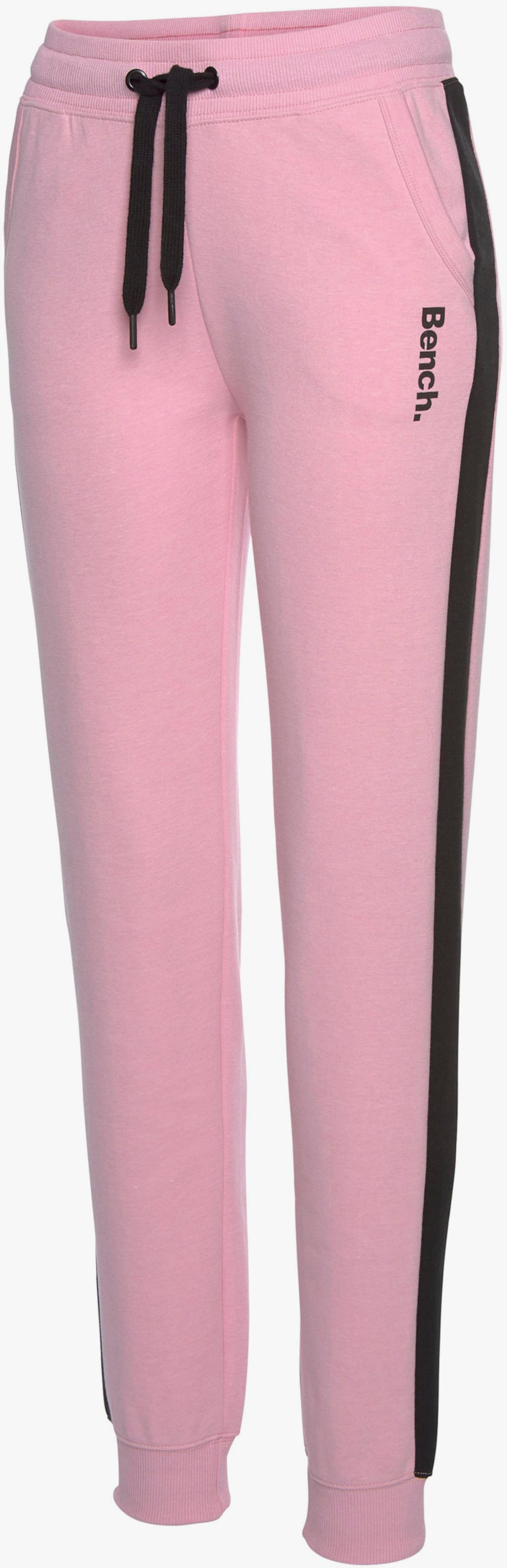 Sweatbroek - roze/zwart